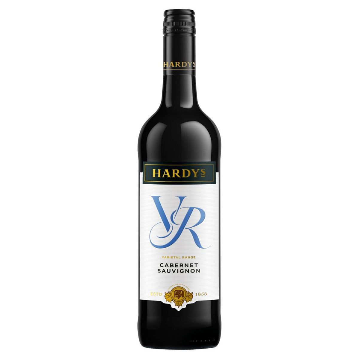 A bottle of Hardys - VR Cabernet Sauvignon (13.5% ABV) - 750ml.