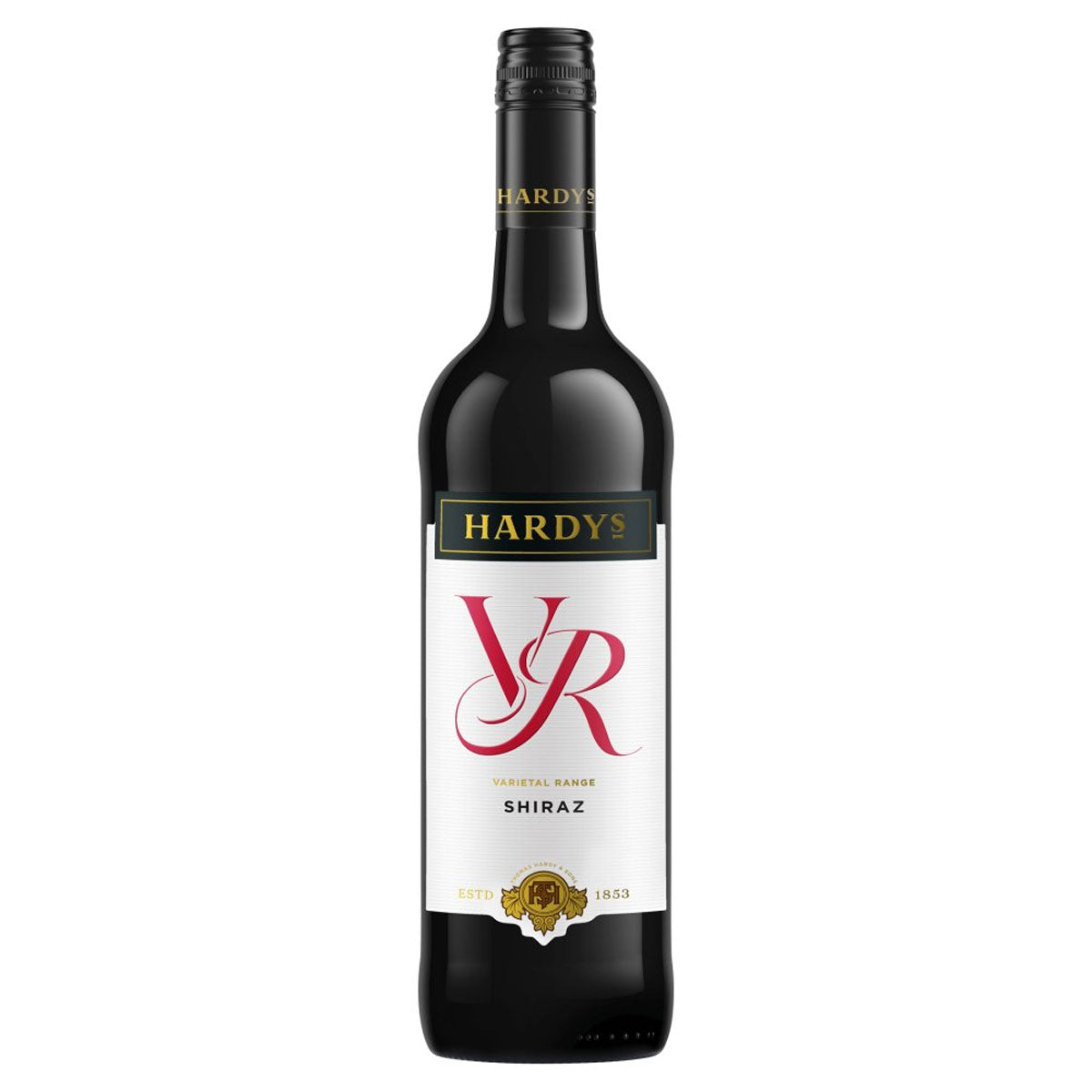 Hardys - VR Shiraz (13.5% ABV) - 750ml red wine.