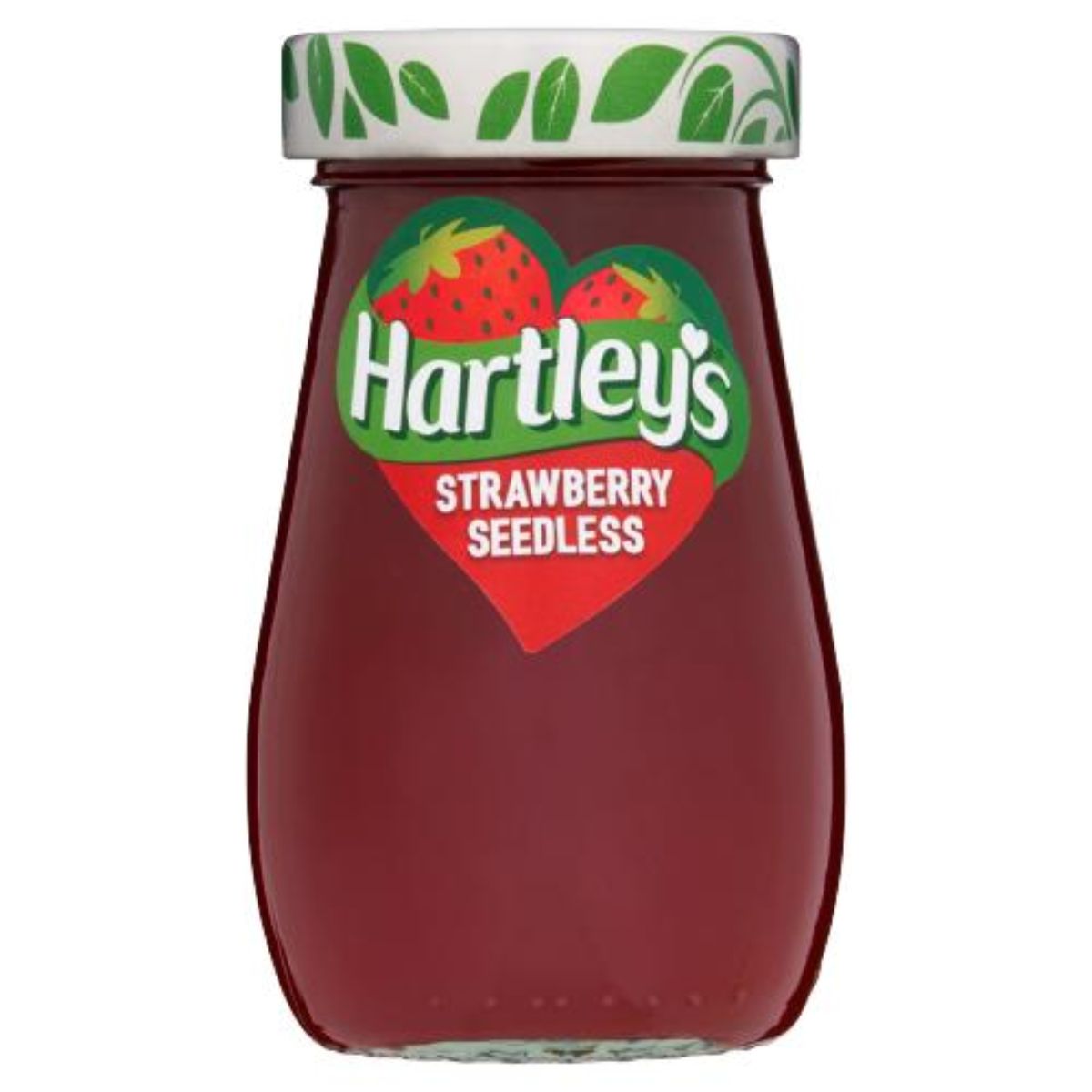 A jar of Hartleys - Strawberry Seedless - 300g jam.