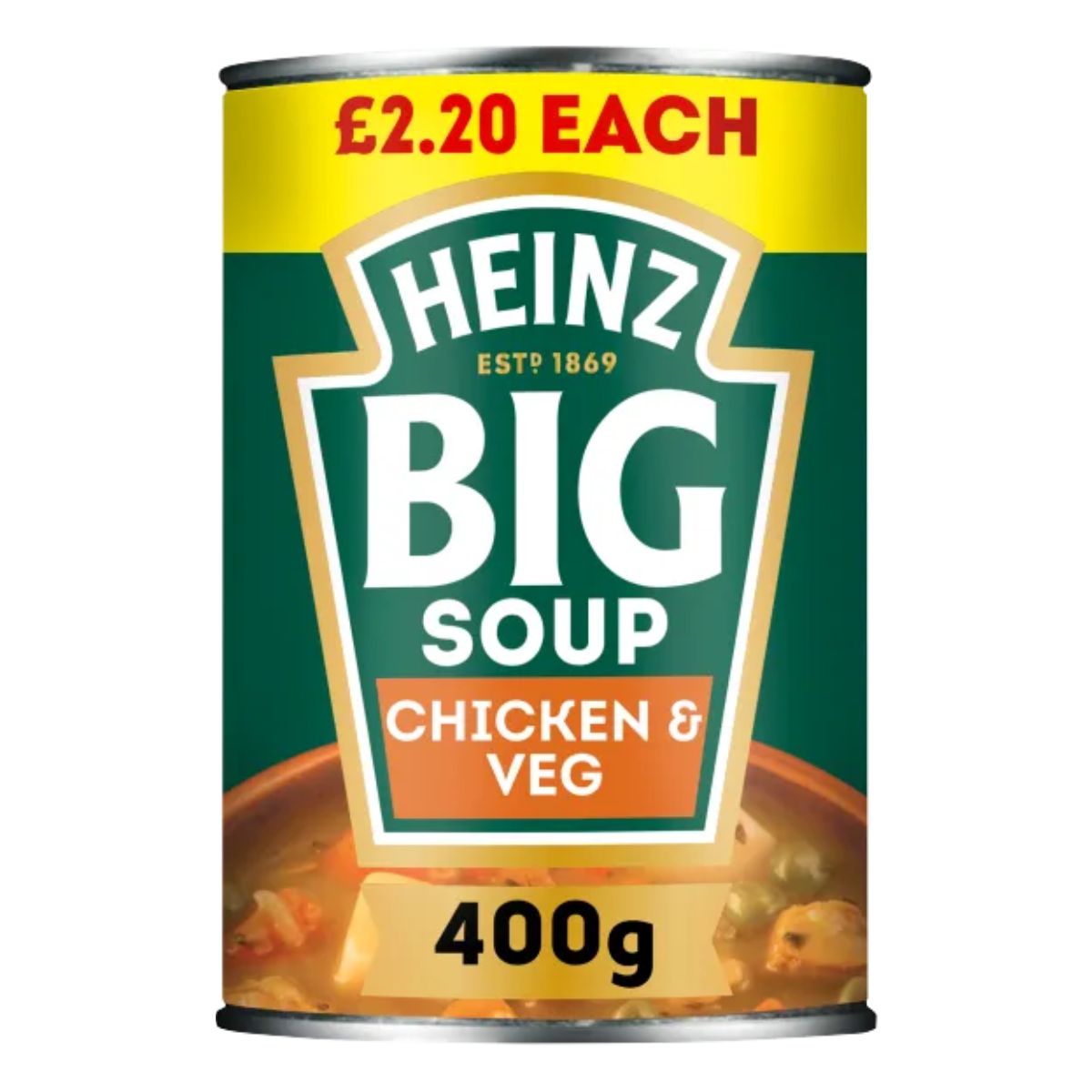Heinz - Big Soup Chicken & Vegetable - 400g.