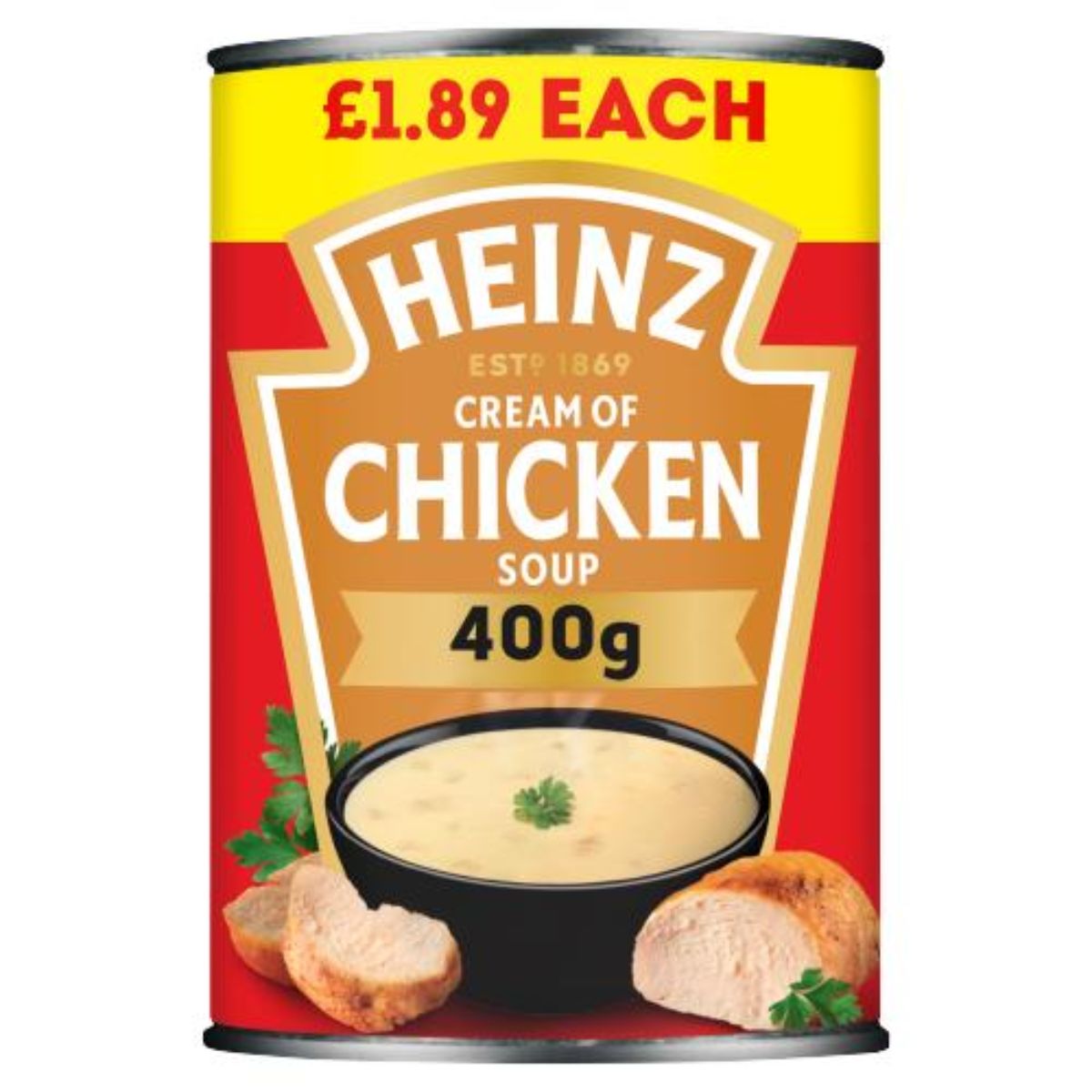 Heinz - Cream of Chicken Soup - 400g. Heinz - Cream of Chicken Soup - 400g.