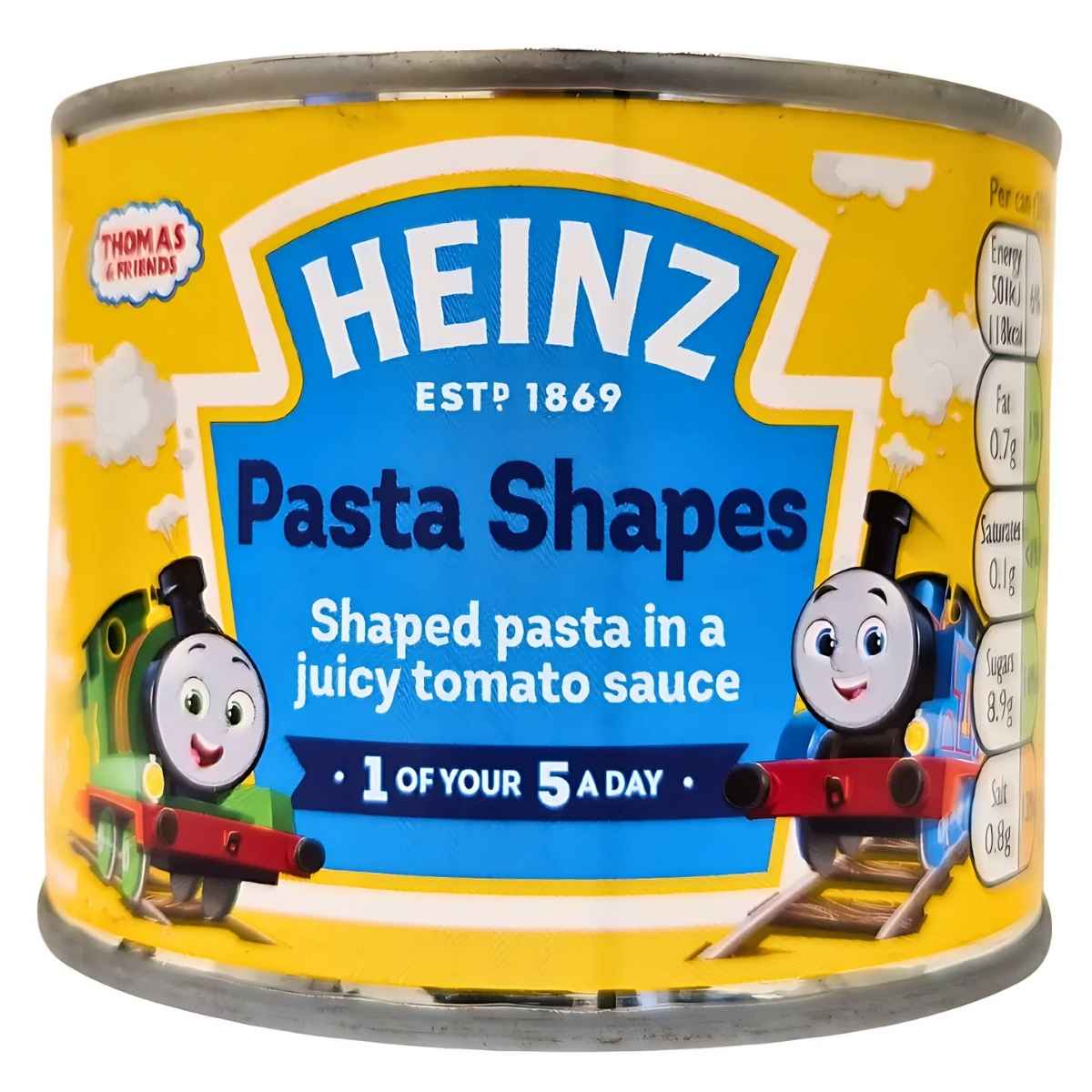 Heinz - Shaped Pasta In Tomato Sauce 205g offers a convenient meal with delightful pasta shapes in rich tomato sauce. Heinz - Shaped Pasta In Tomato Sauce 205g offers a convenient meal with delightful pasta shapes in rich tomato sauce.