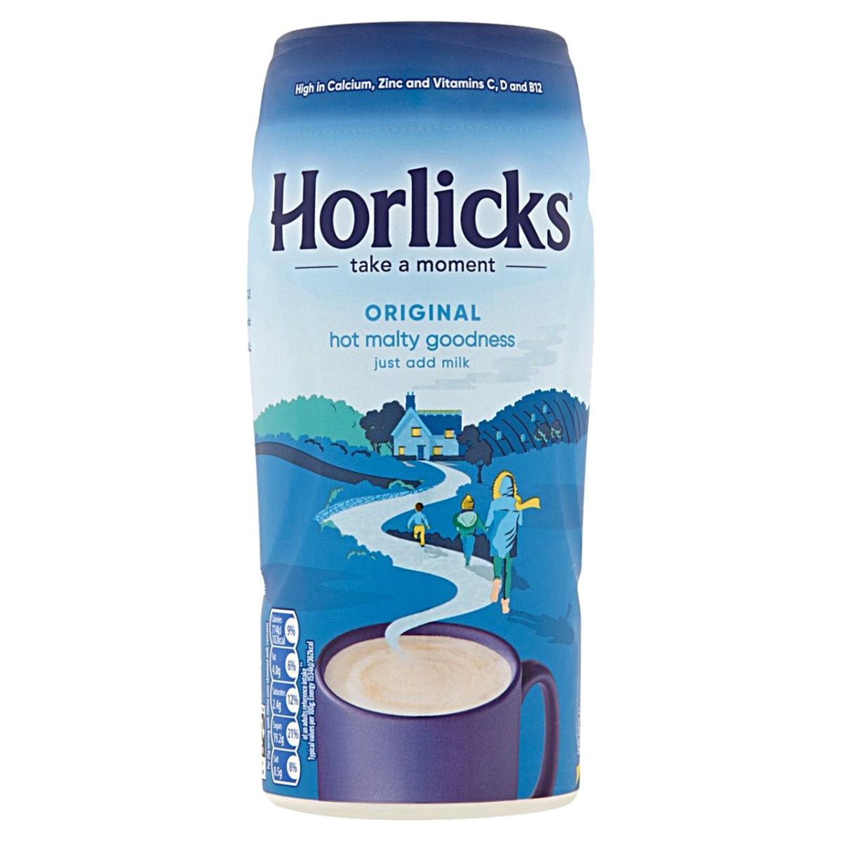 A can of Horlicks - Original Hot Malted Goodness - 400g. A can of Horlicks - Original Hot Malted Goodness - 400g.