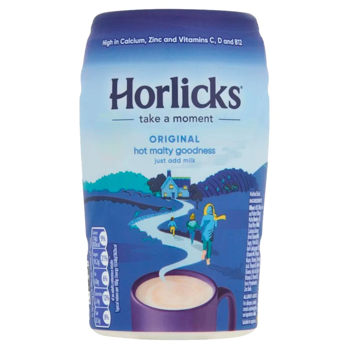 Horlicks - Original Hot malty Goodness - 270g take a moment milk tea.