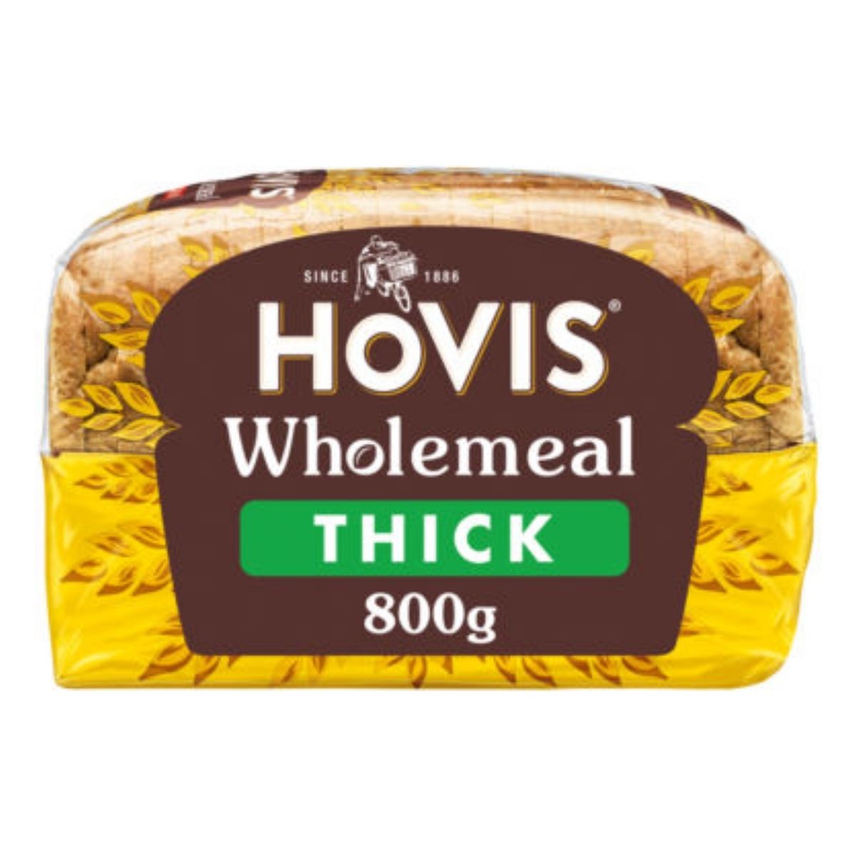 Hovis Thick Wholemeal Bread - 800ml.