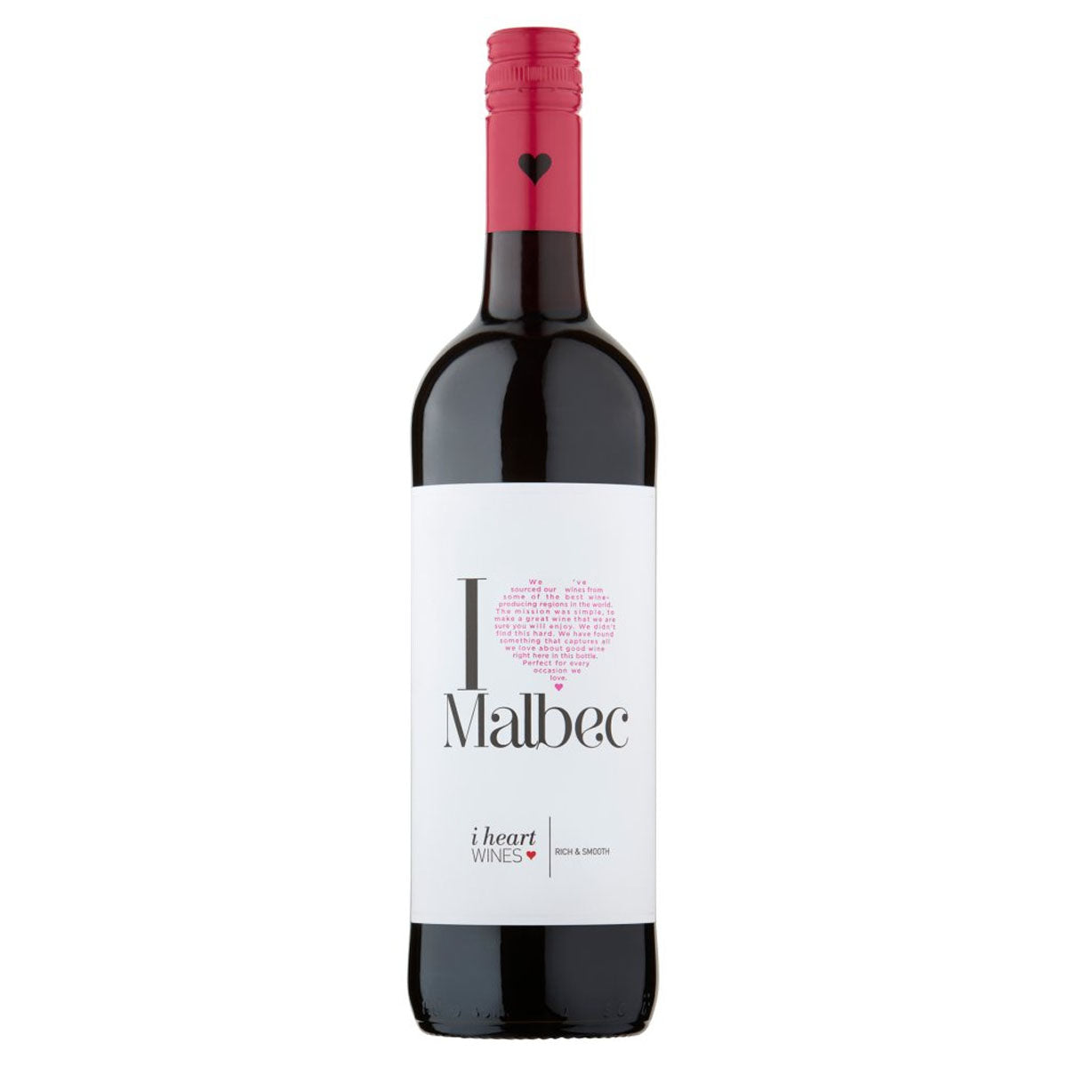 I love I Heart - Malbec (13% ABV) - 750ml. I love I Heart - Malbec (13% ABV) - 750ml.