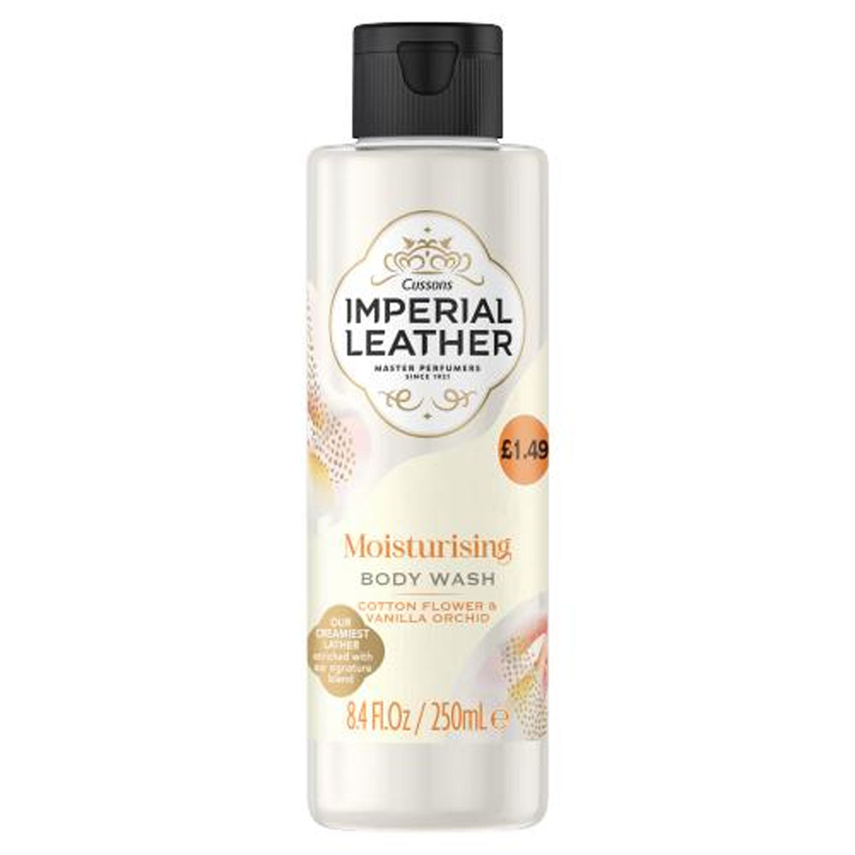 Imperial Leather - Moisturising Body Wash Cotton Flower & Vanilla Orchid - 250ml - Continental Food Store