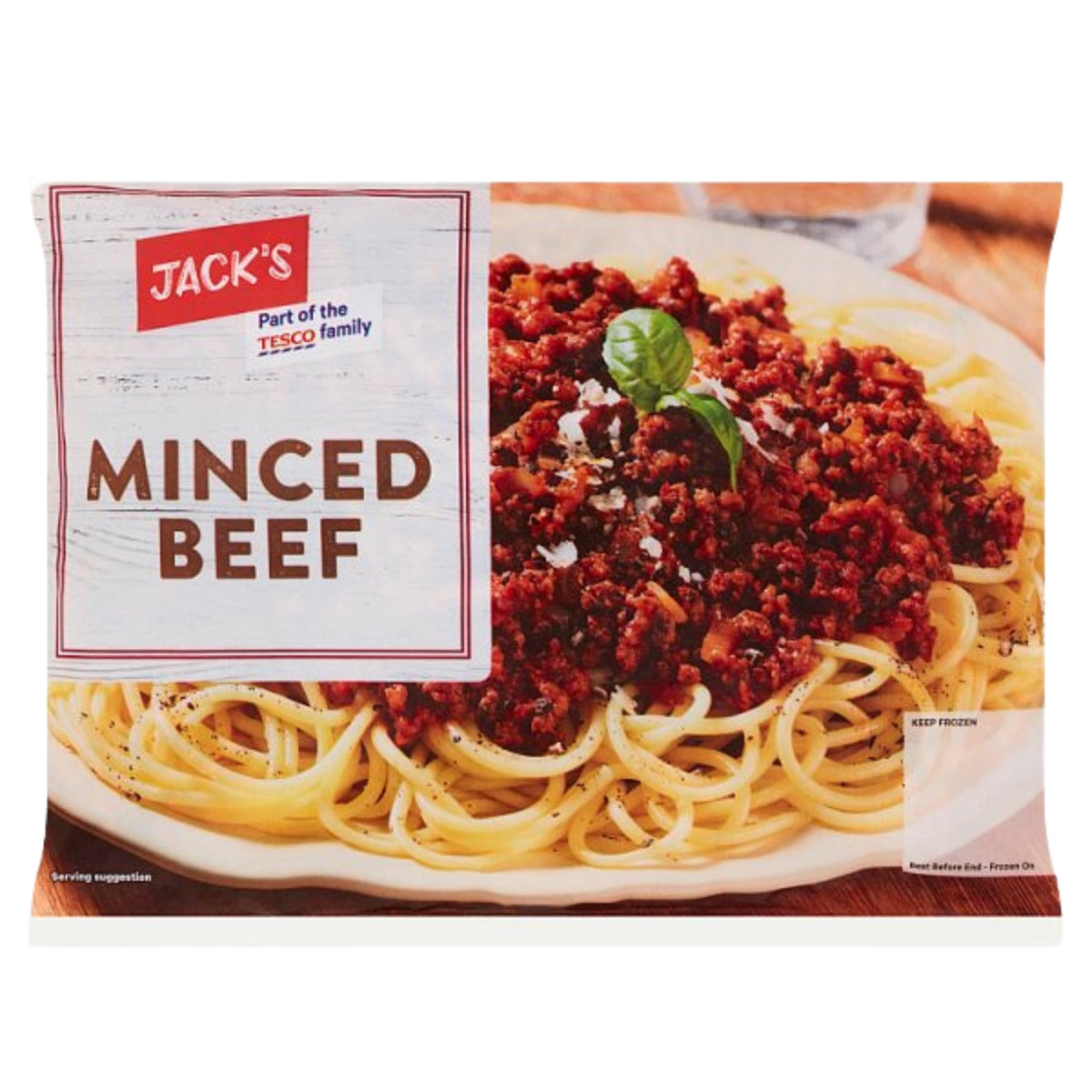 Jack's Jacks - Minced Beef - 400g pasta. Jack's Jacks - Minced Beef - 400g pasta.