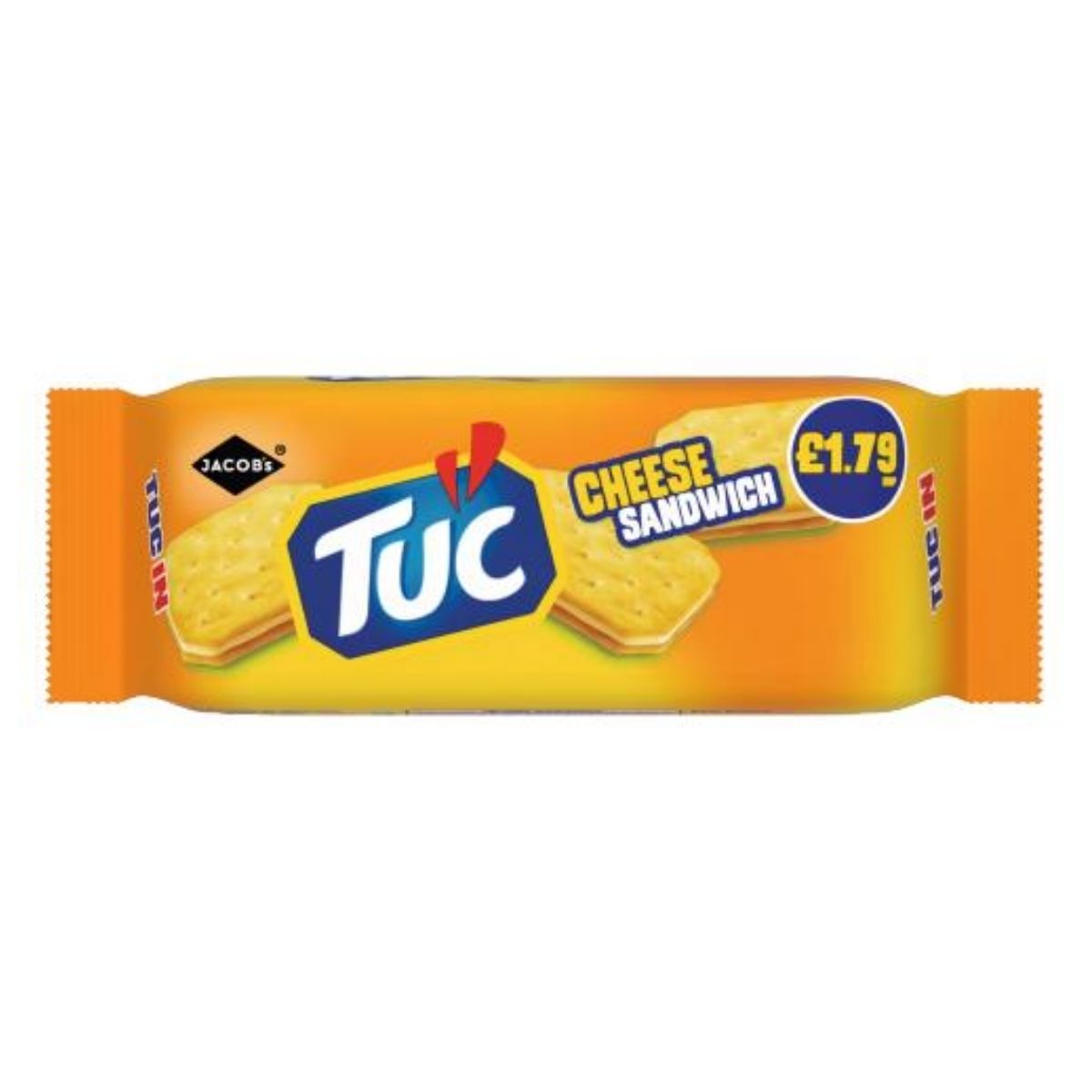 Jacobs - TUC Cheese Sandwich - 150g bar. Jacobs - TUC Cheese Sandwich - 150g bar.