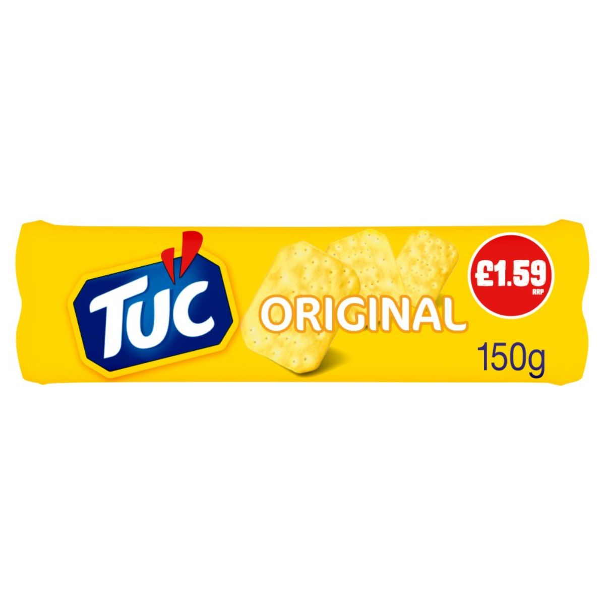 Jacobs - TUC Original Snack Crackers - 150g. Jacobs - TUC Original Snack Crackers - 150g.