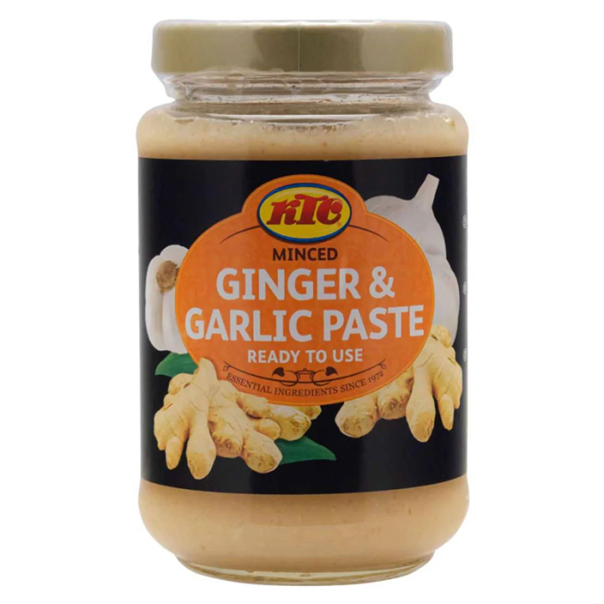 Jar of KTC - Ginger Garlic Paste - 210g. Jar of KTC - Ginger Garlic Paste - 210g.