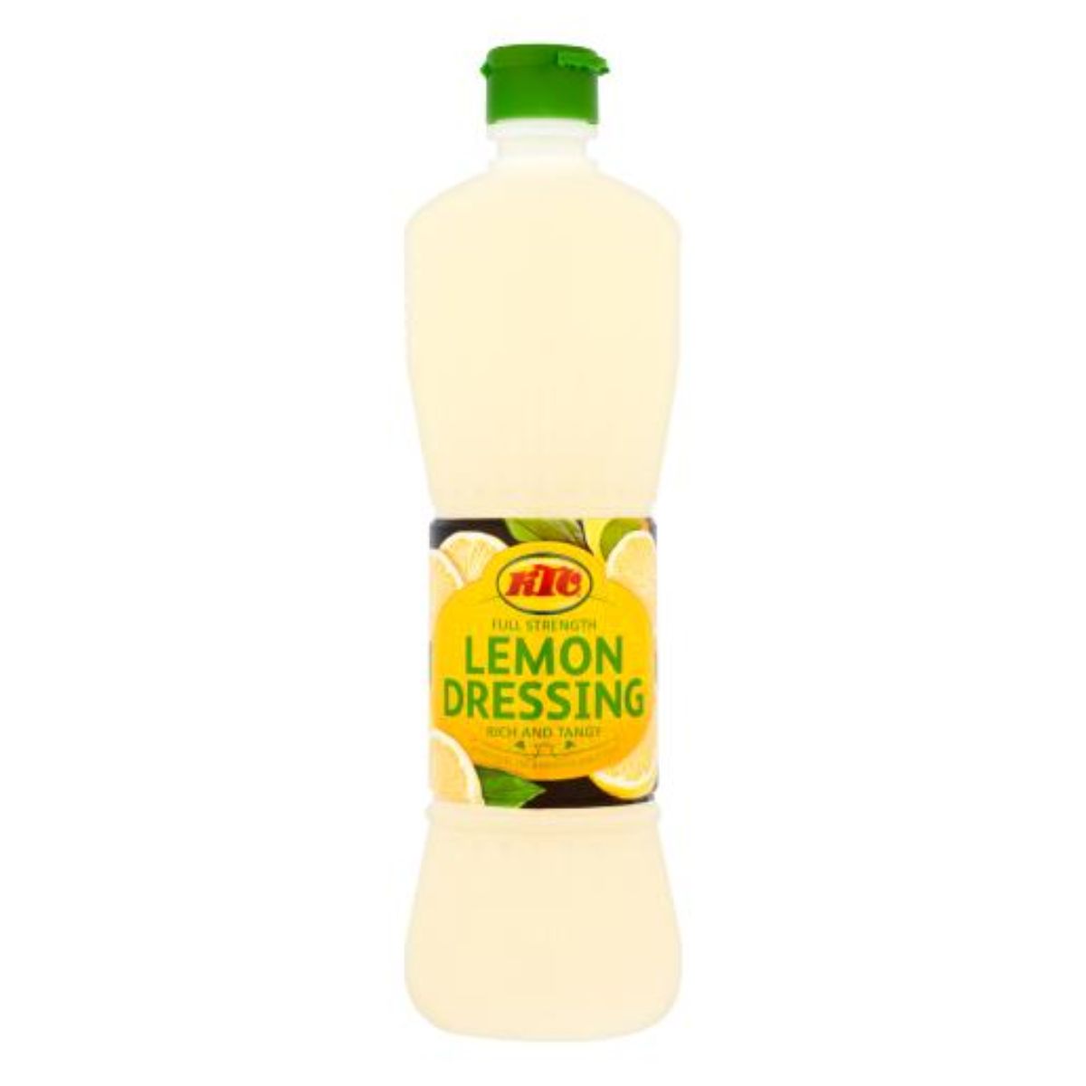 A bottle of KTC - Lemon Dressing - 400ml on a white background.