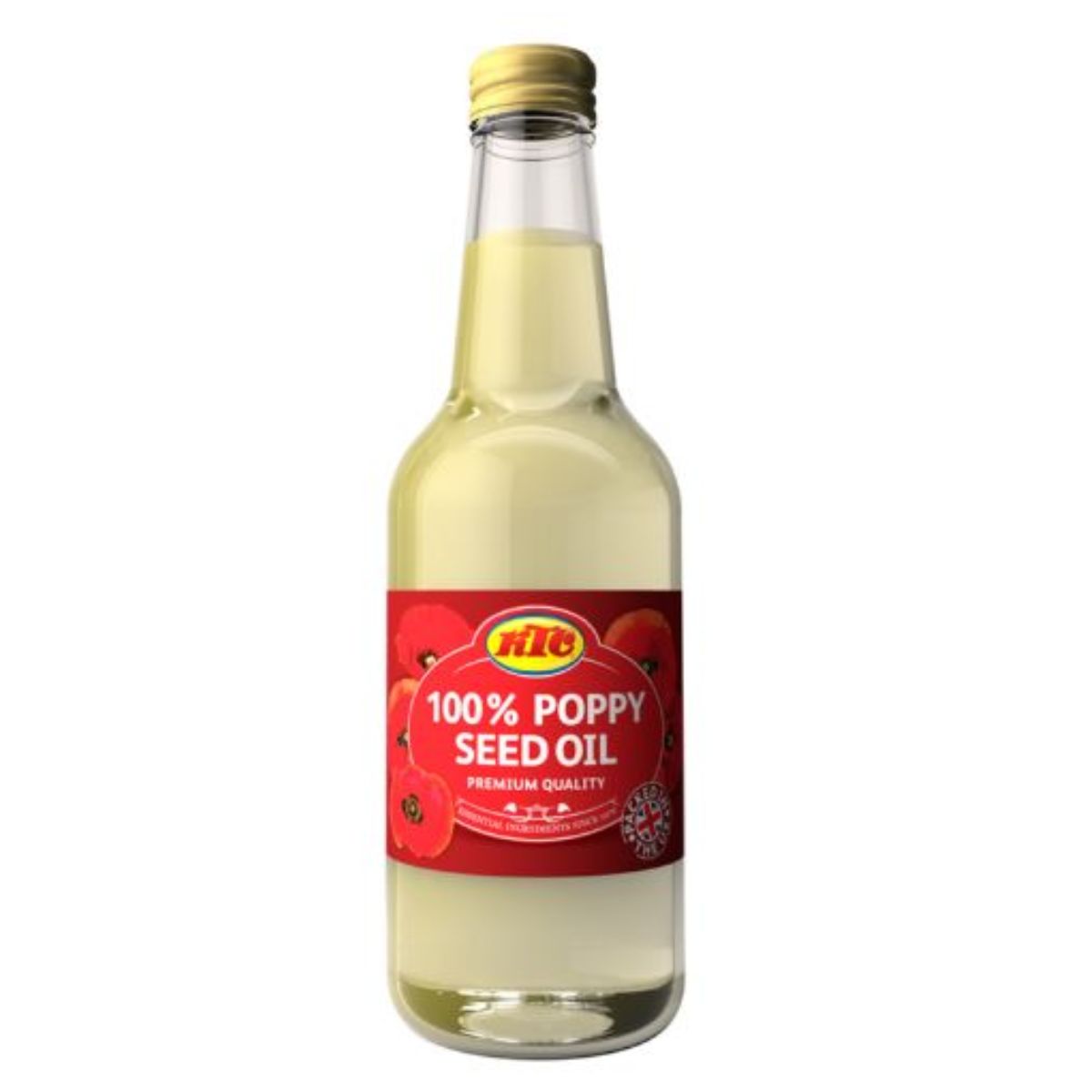 A bottle of KTC - Poppyseed Oil - 250ml.