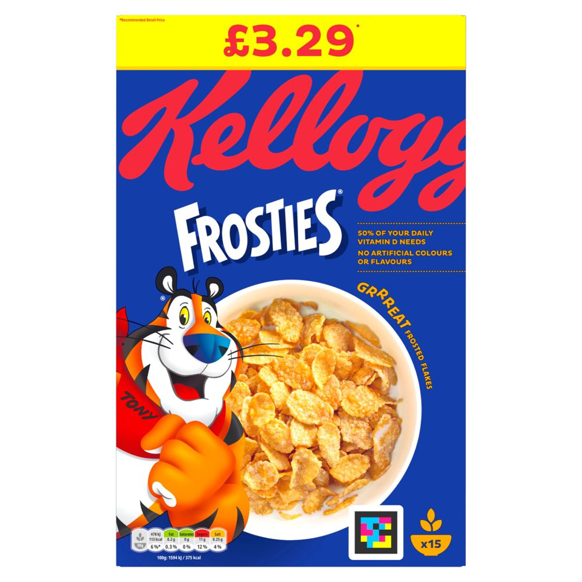 Kellogg's - Frosties Breakfast Cereal - 470g - Continental Food Store