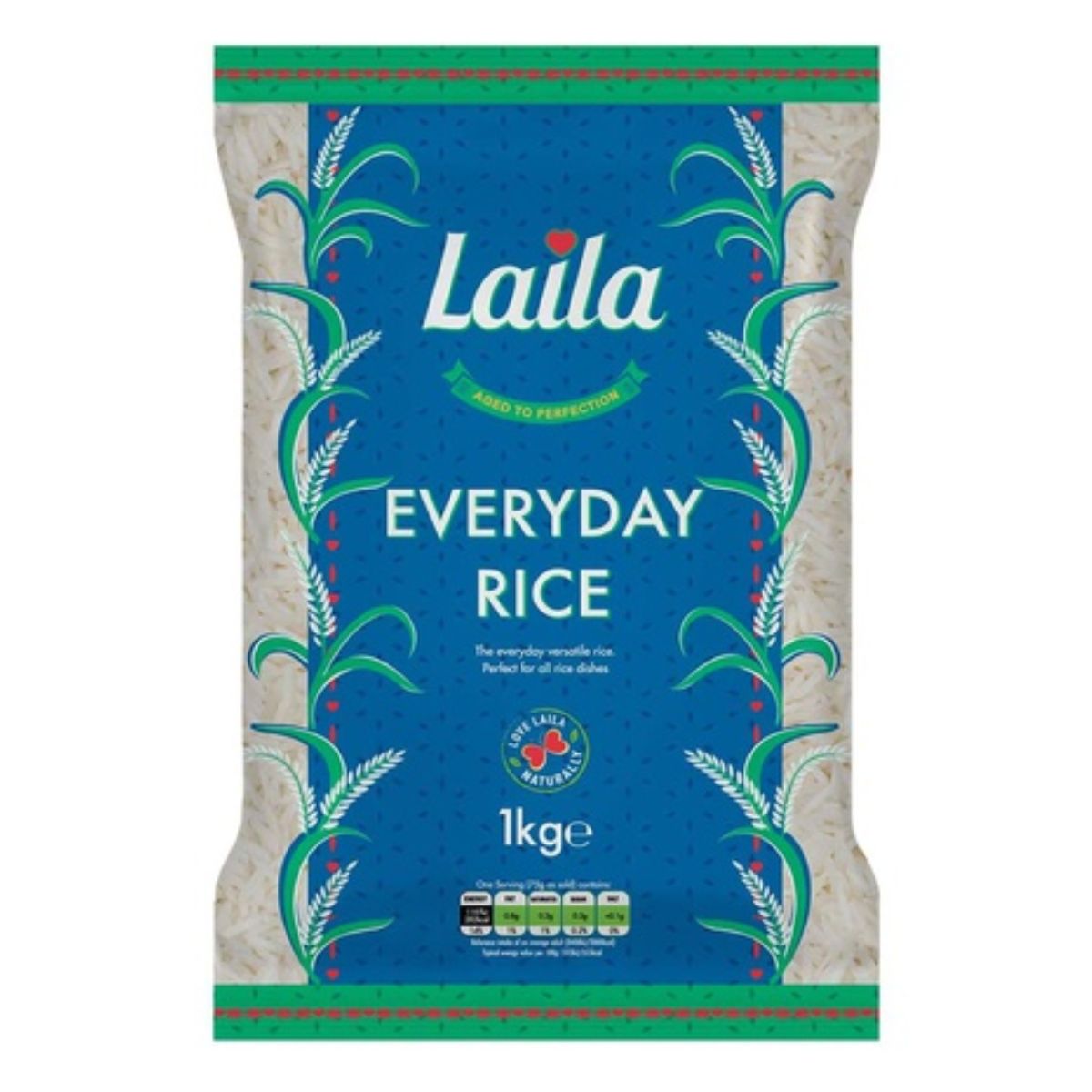 Laila - Long Grain Rice - 1kg everyday rice. Laila - Long Grain Rice - 1kg everyday rice.
