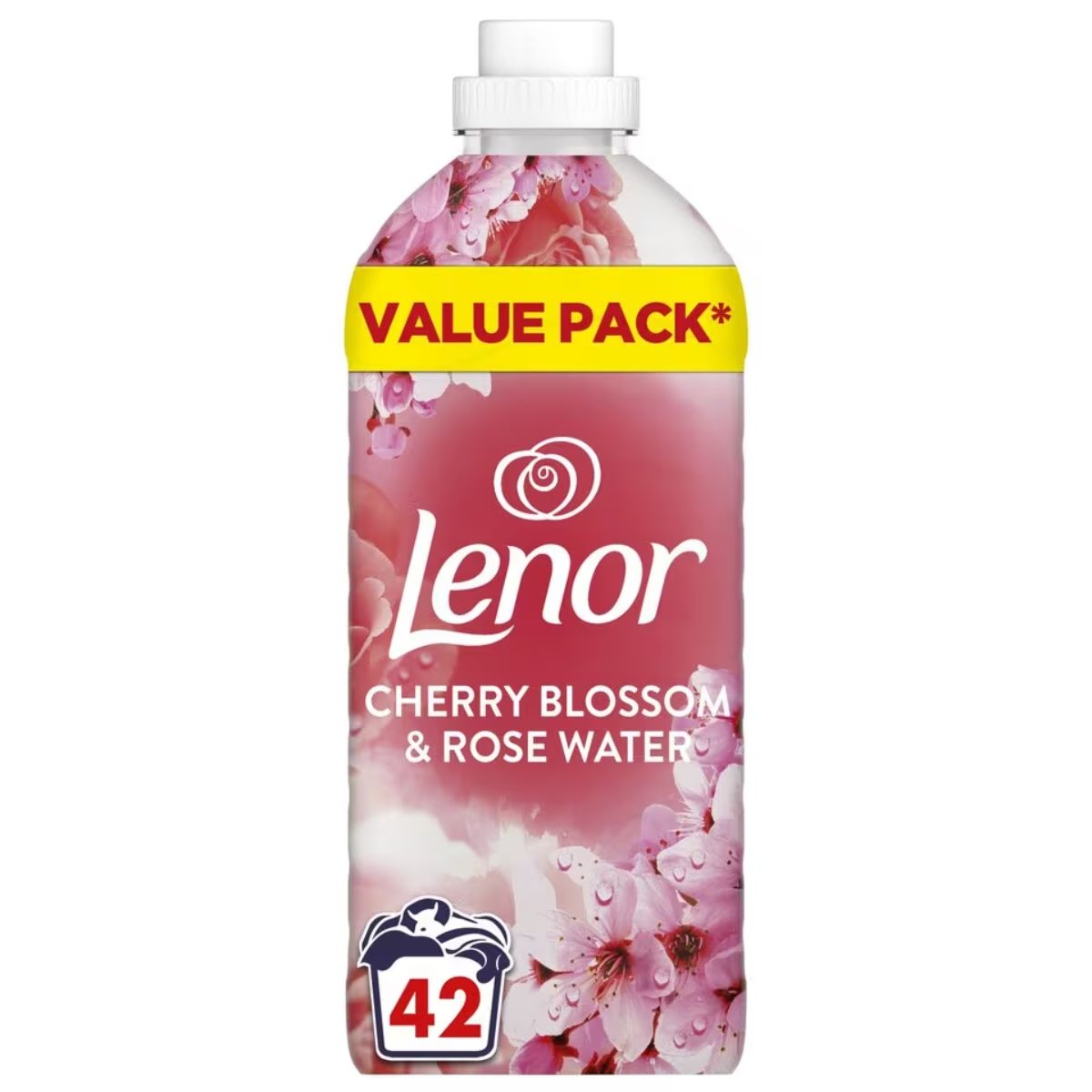 Lenor - Fabric Conditioner Cherry Blossom & Rosewater - 42 Washes.