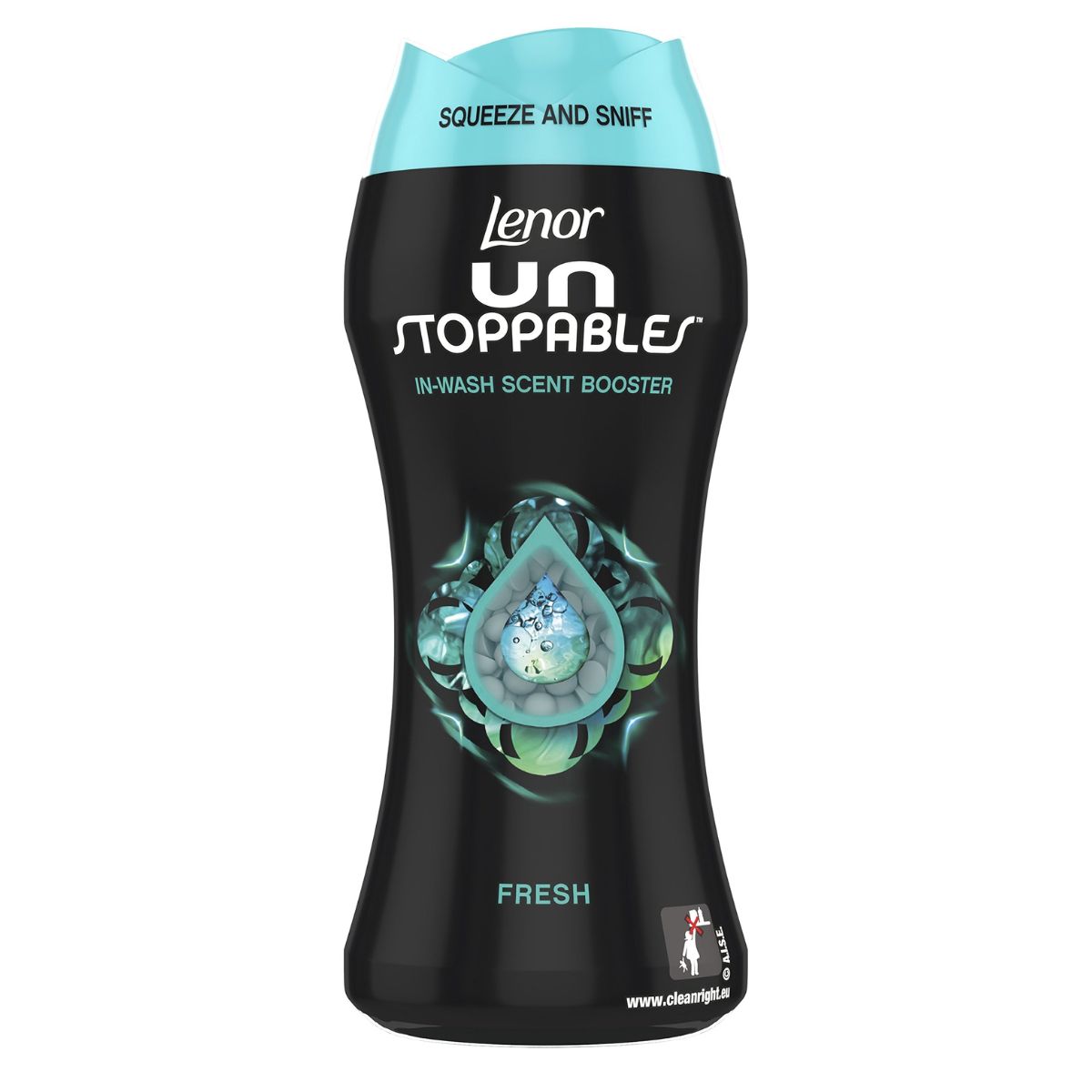 A bottle of Lenor - Unstoppables Fresh In-Wash Scent Booster - 570g.
