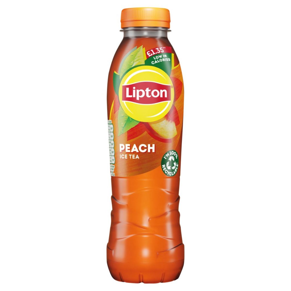 A bottle of Lipton - Peace Ice Tea - 500ml. A bottle of Lipton - Peace Ice Tea - 500ml.