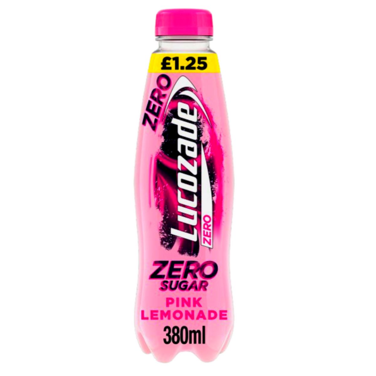 Lucozade - Zero Pink Lemonade - 380ml