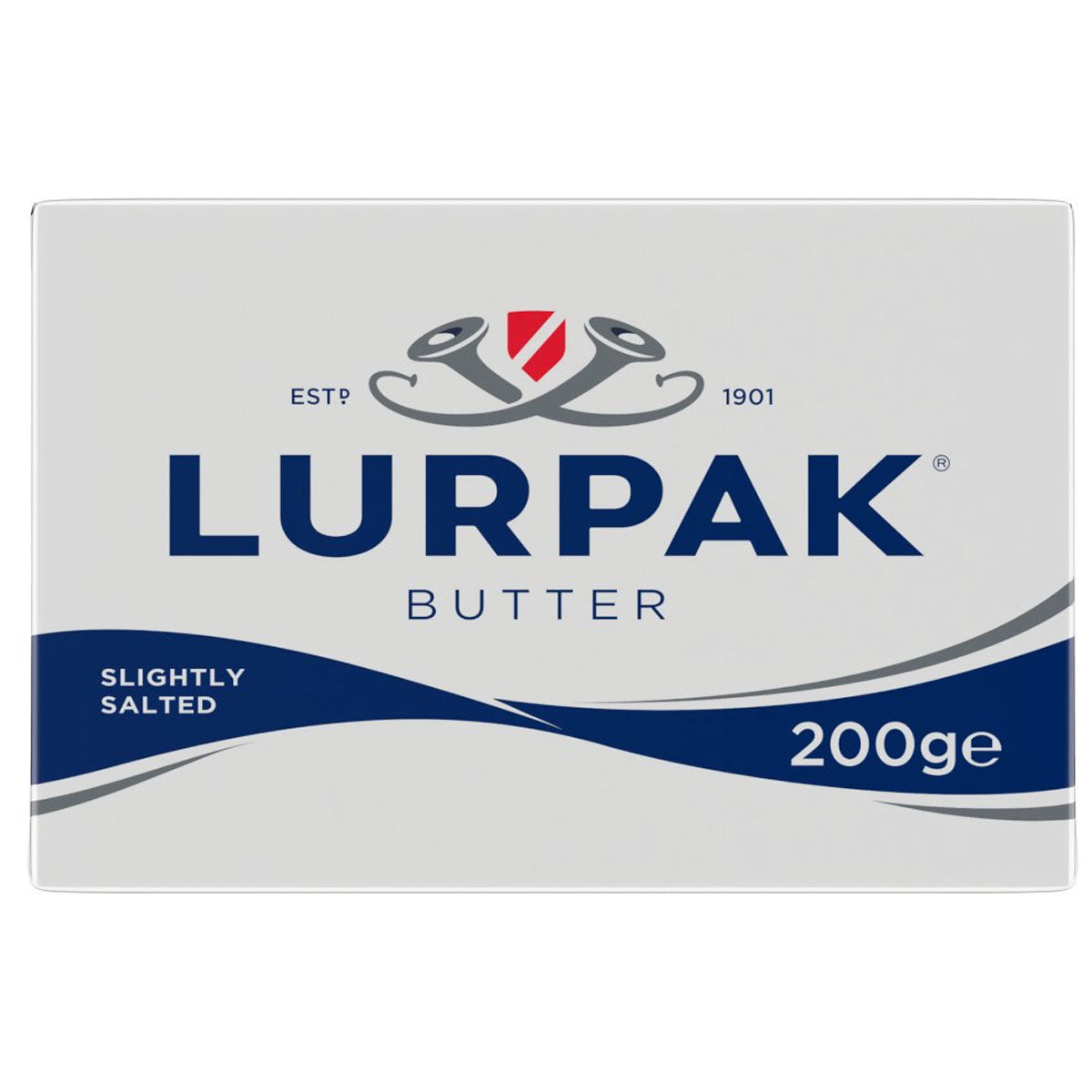 Lurpak - Slightly Salted Butter - 200g - Continental Food Store