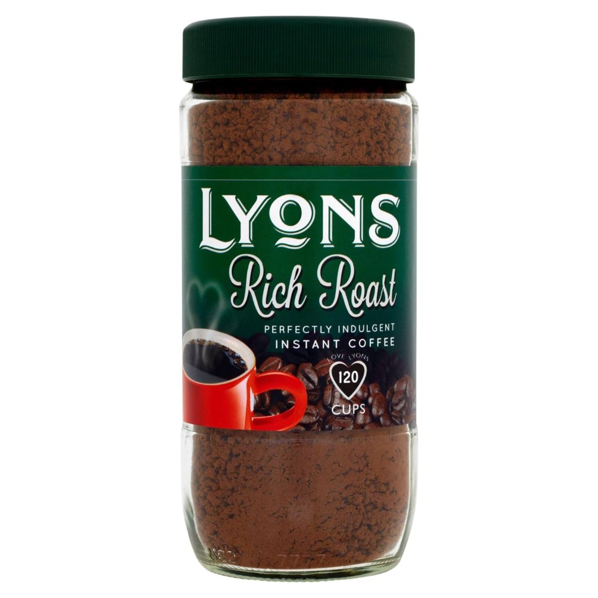 Lyons - Rich Roast Instant Coffee - 90g in a jar.
