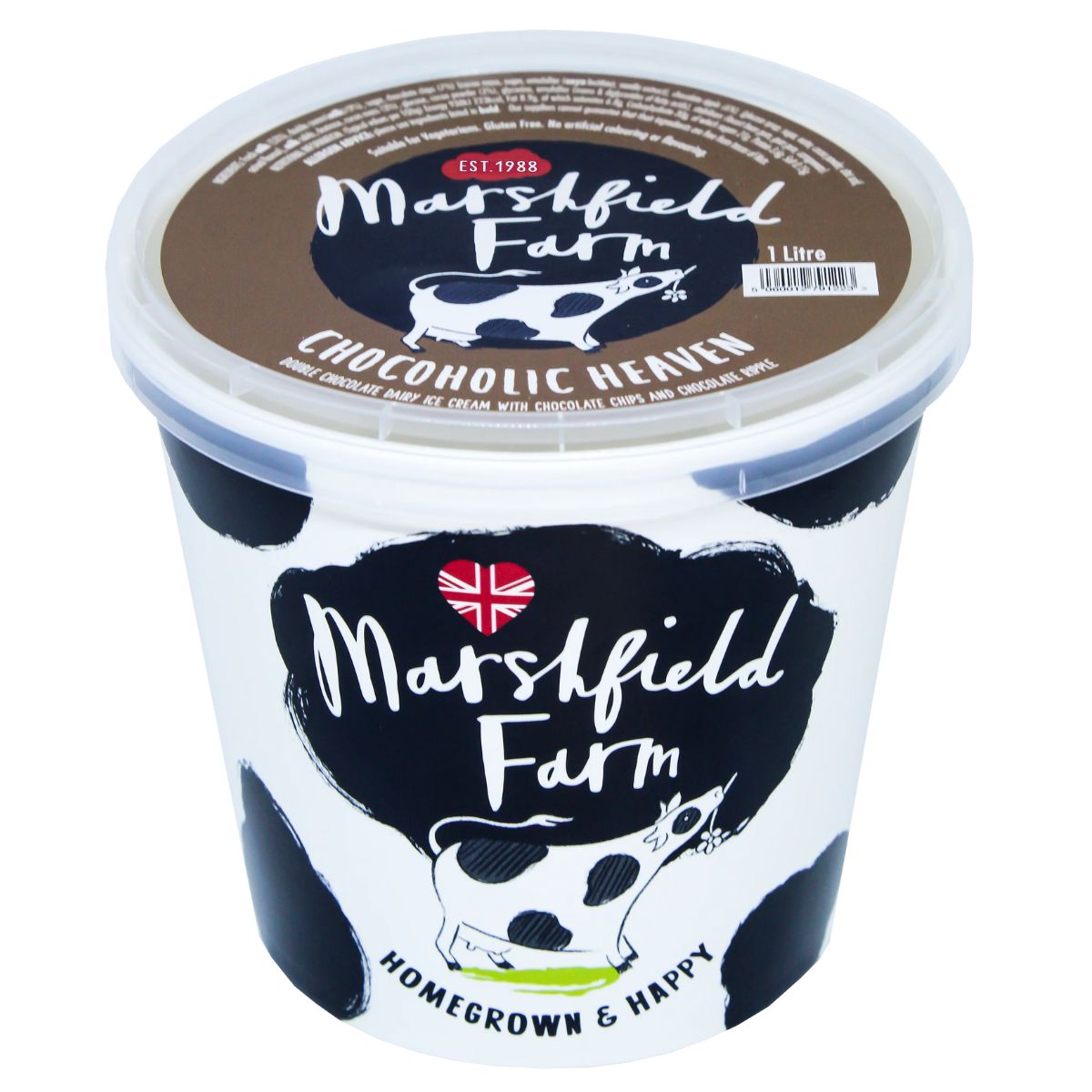 Marshfield Chocoholic Heaven - 125ml ice cream. Marshfield Chocoholic Heaven - 125ml ice cream.