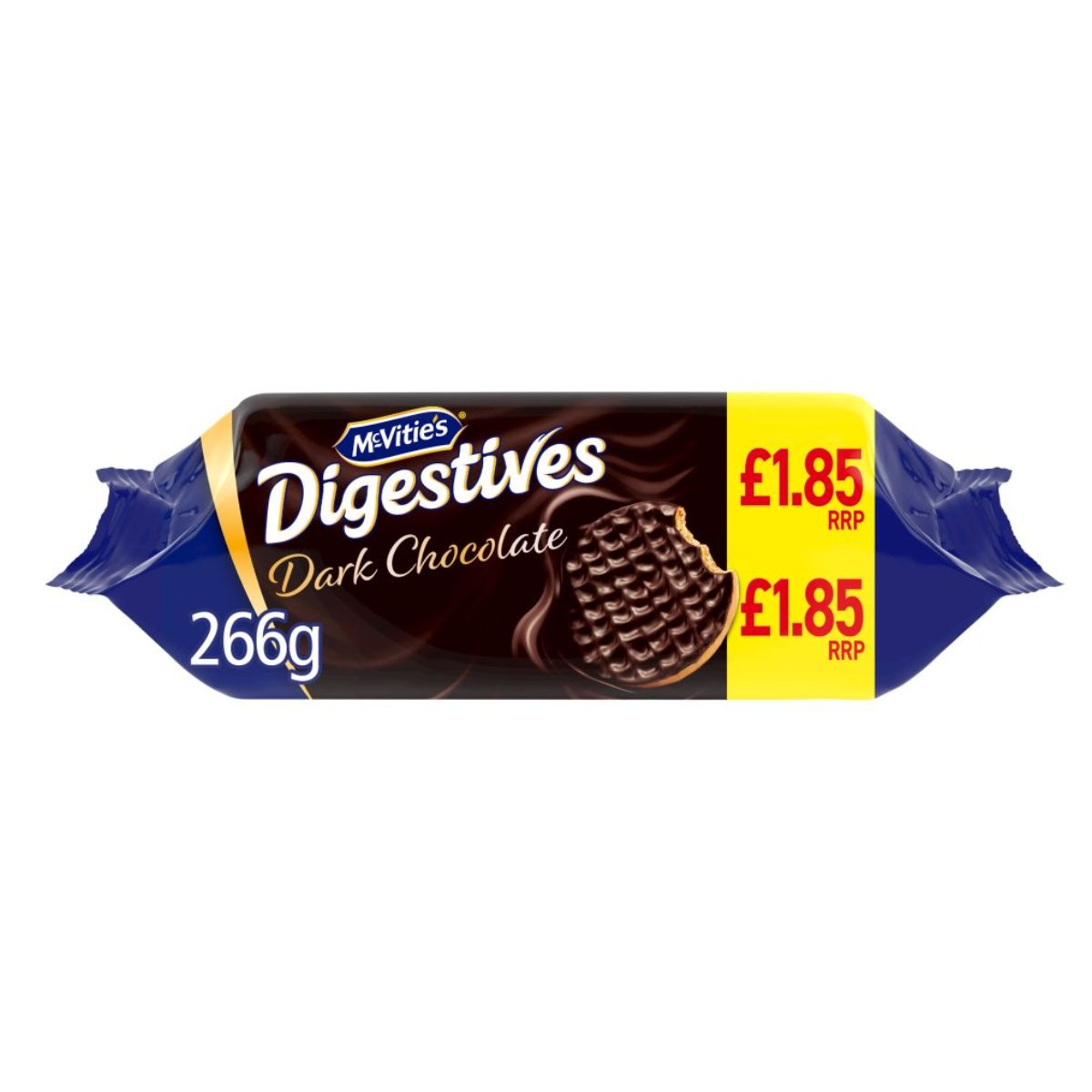 McVities - Digestives Dark Chocolate Biscuits - 266g.