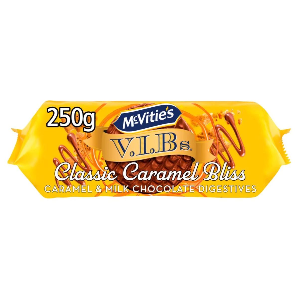 McVities - V.I.B's Caramel Bliss Biscuits - 250g.