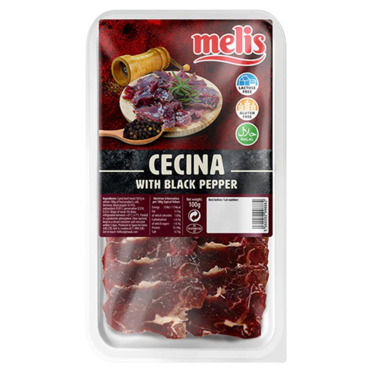 Melis - Cecina with Black Peppper