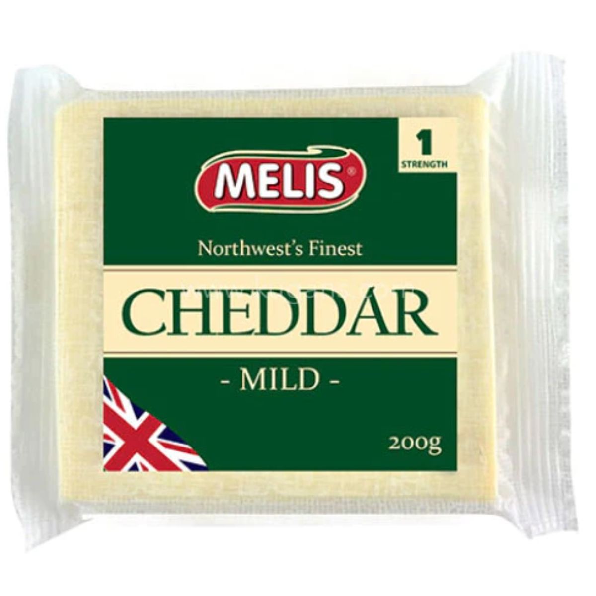 Melis - Cheddar Mild - 200g north's finest cheddar milk.