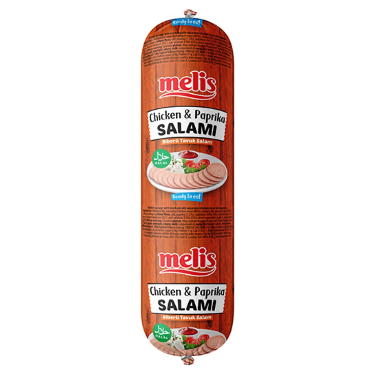 Melis - Hot Chicken Salami (Halal) - 500g's chicken and salami sausage.