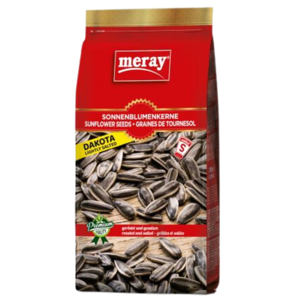 Packaging of Meray - Lightly Salted Dakota Sunflower Seeds - 250g.