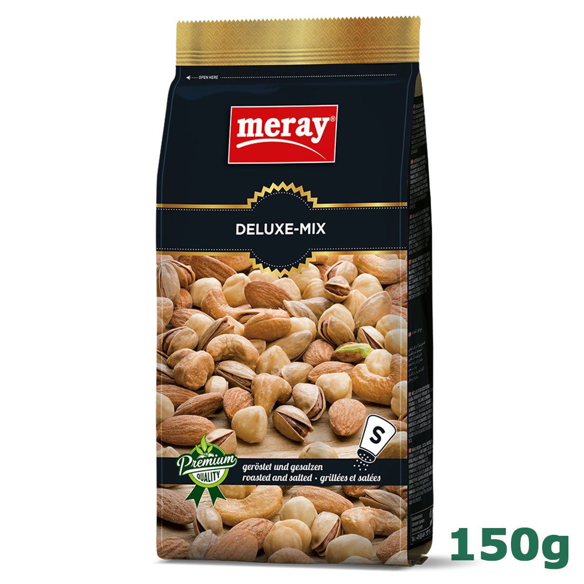 Meray - Deluxe Mix Nuts (150g) - a luxurious snacking treat.