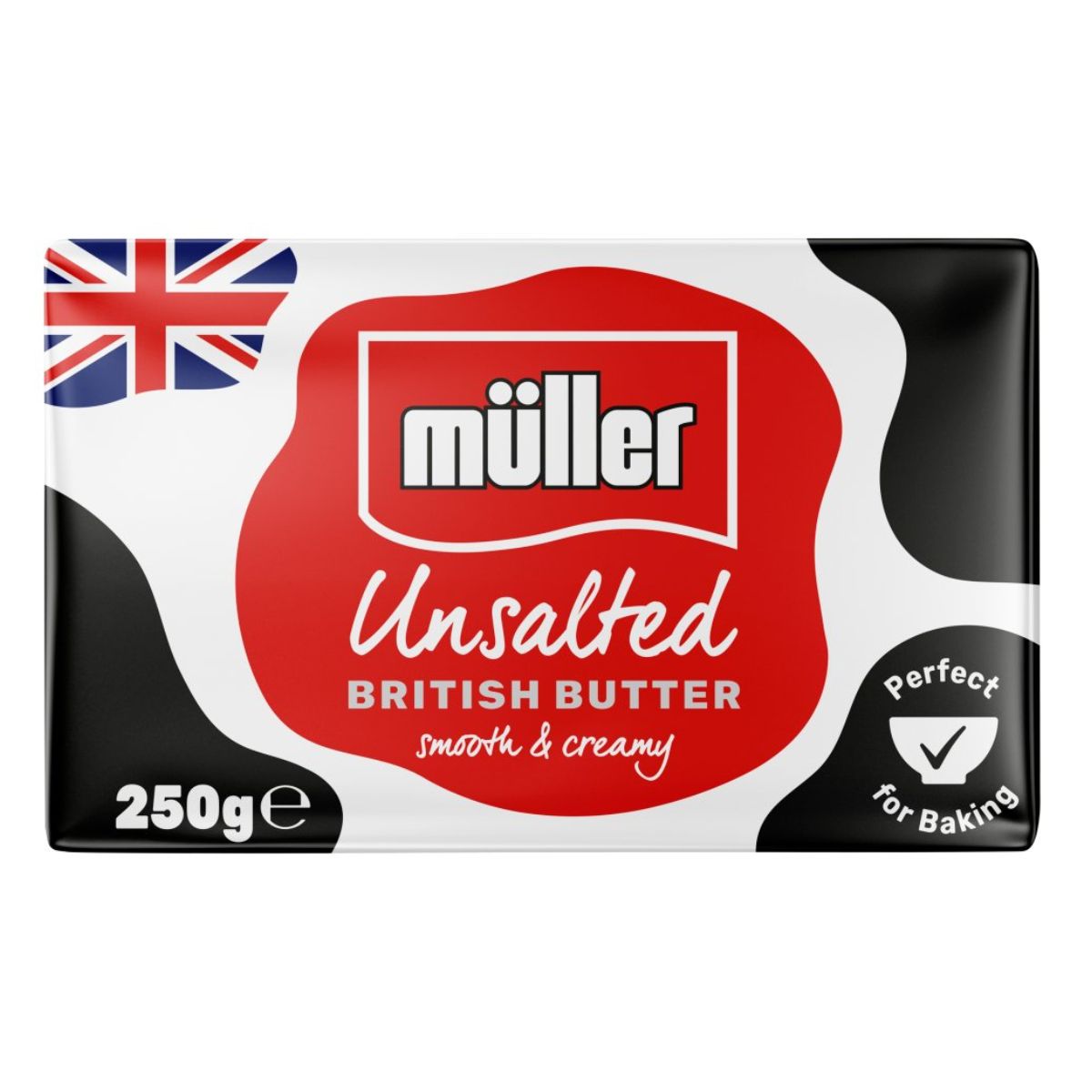 Muller - Unsalted British Butter - 250g.