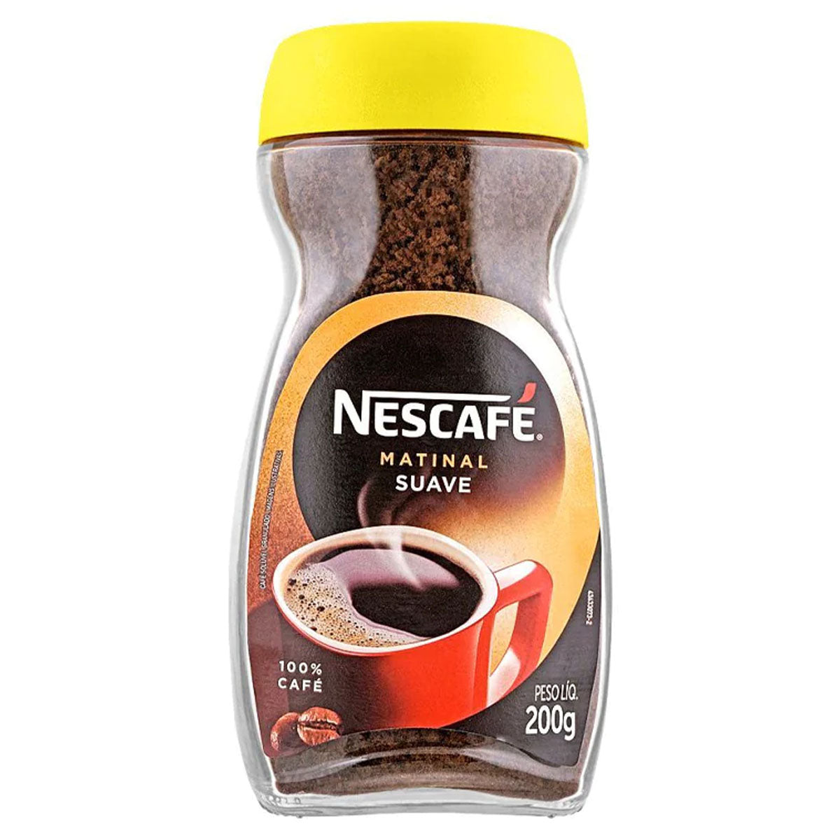Nescafe Instant Coffee - 200g in a jar on a white background.