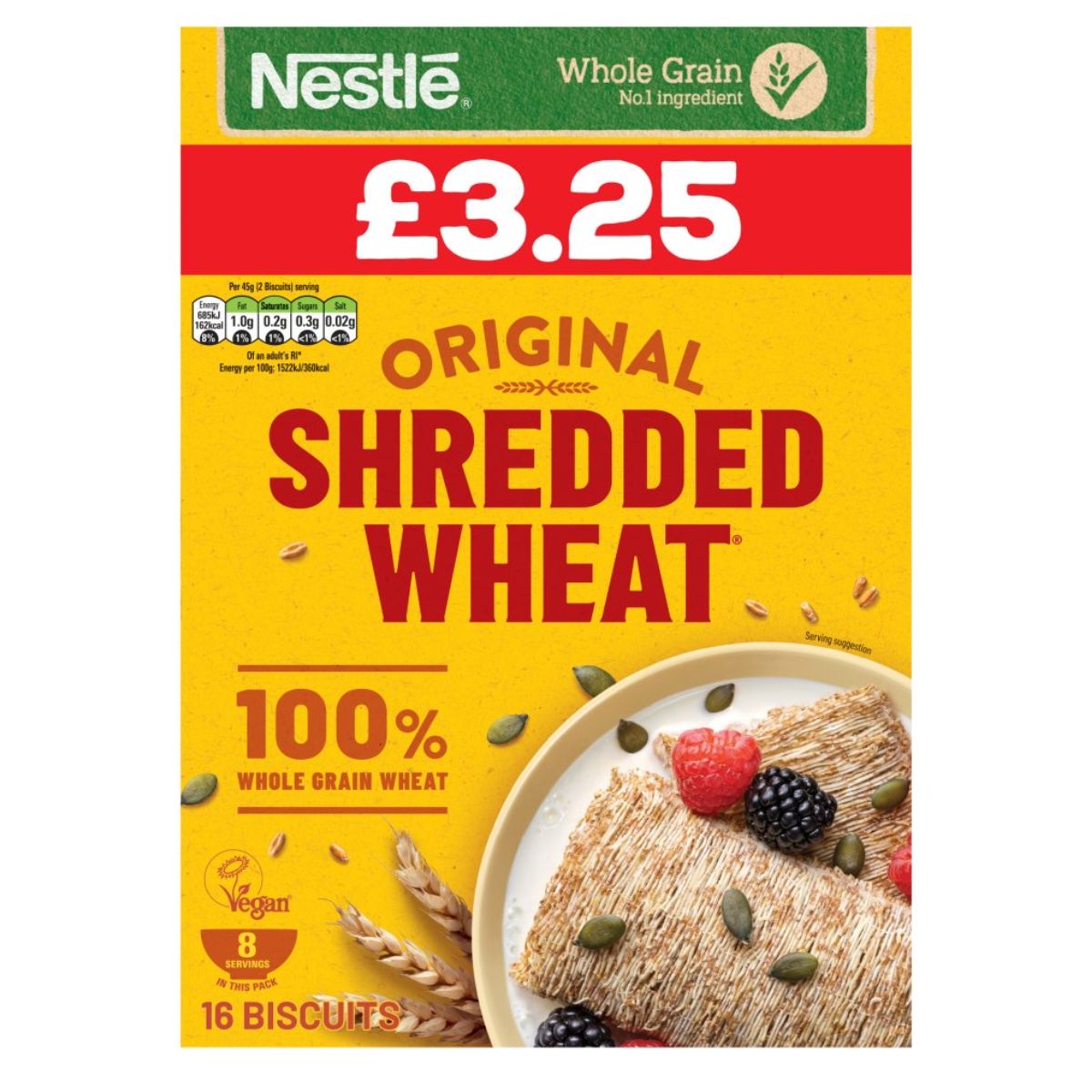 Nestle - Original Shredded Wheat - 360g. Nestle - Original Shredded Wheat - 360g.