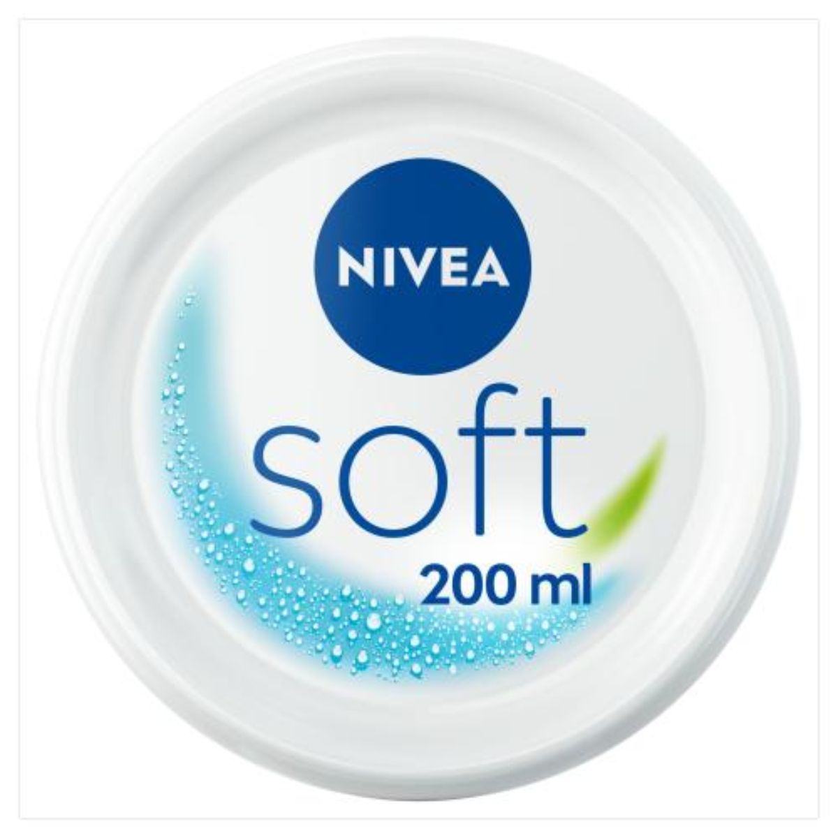 Nivea - Soft Moisturiser for Body Face & Hands Cream - 200ml. Nivea - Soft Moisturiser for Body Face & Hands Cream - 200ml.