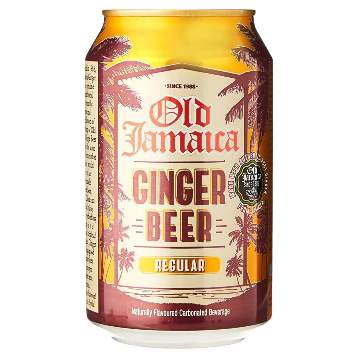 Old Jamaica - Ginger Beer Regular - 330ml. Old Jamaica - Ginger Beer Regular - 330ml.