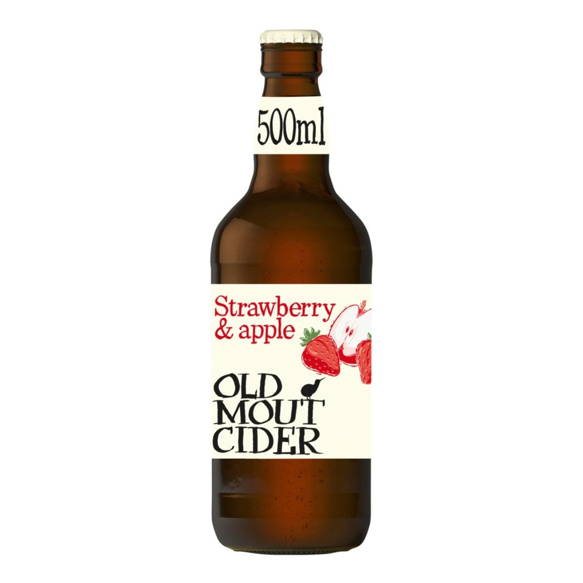 Strawberry & apple Old Mout Cider 500ml.
