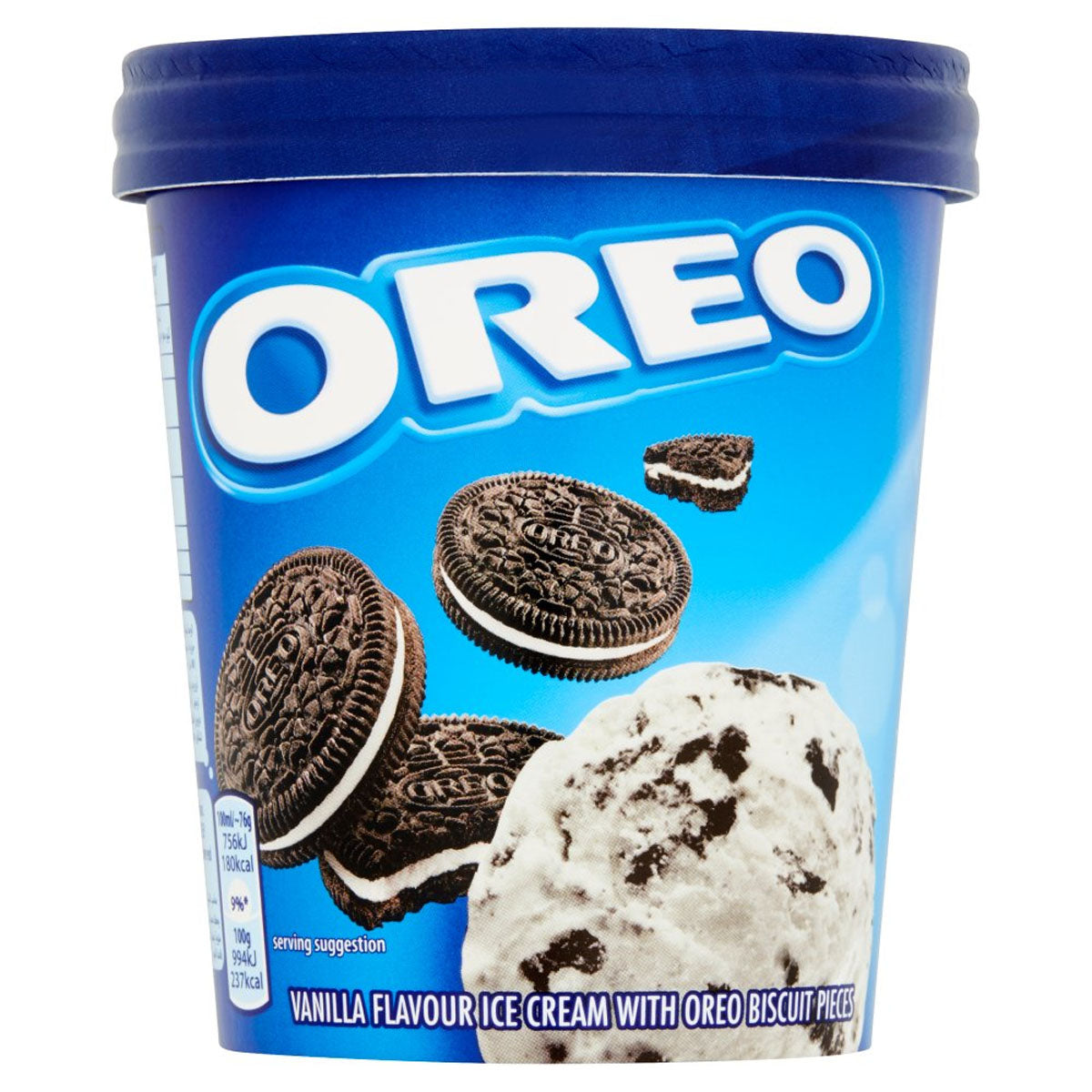 Oreo - Ice Cream Tub - 480ml in a tub. Oreo - Ice Cream Tub - 480ml in a tub.