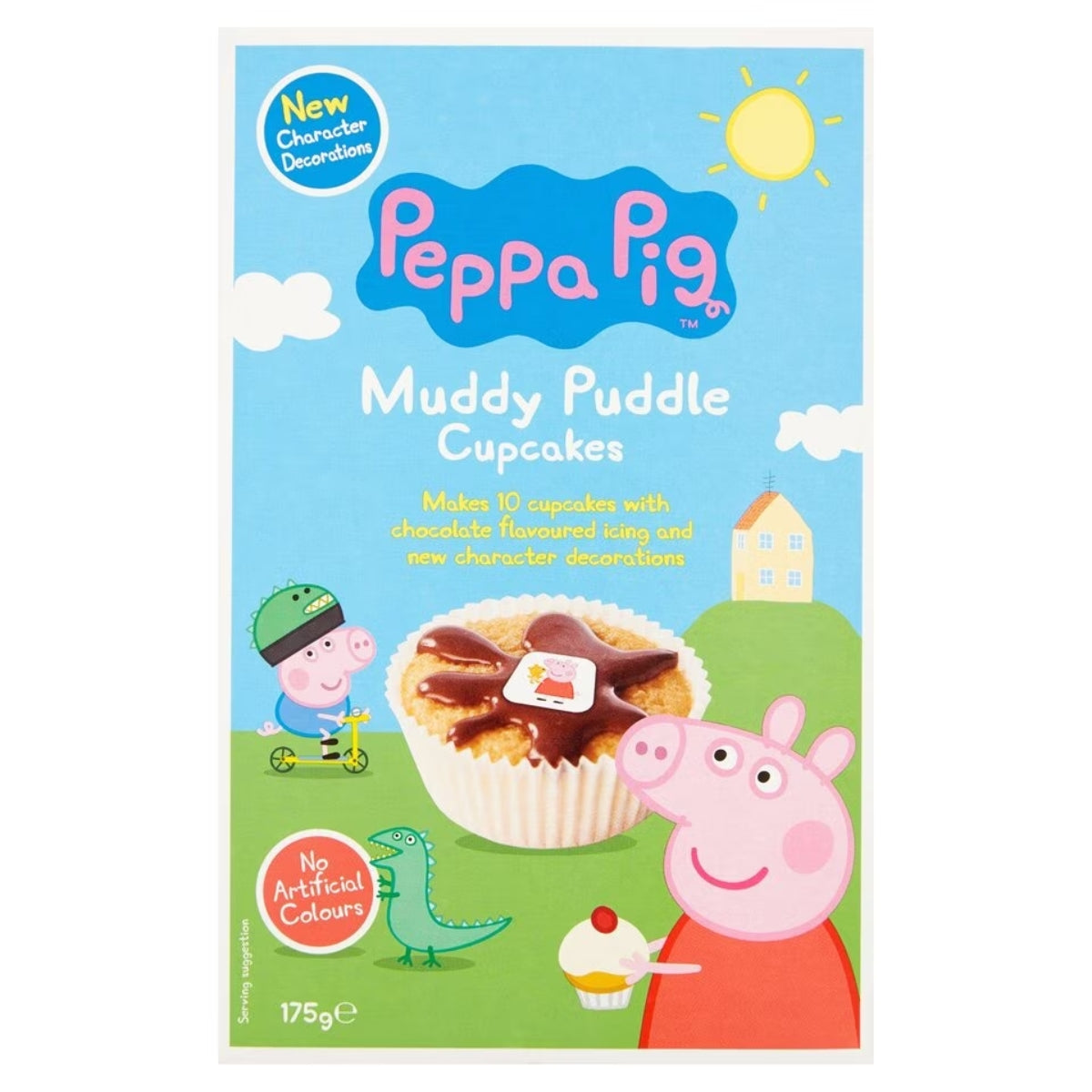 Peppa Pig - Muddy Puddle Cupcakes Mix - 175g.