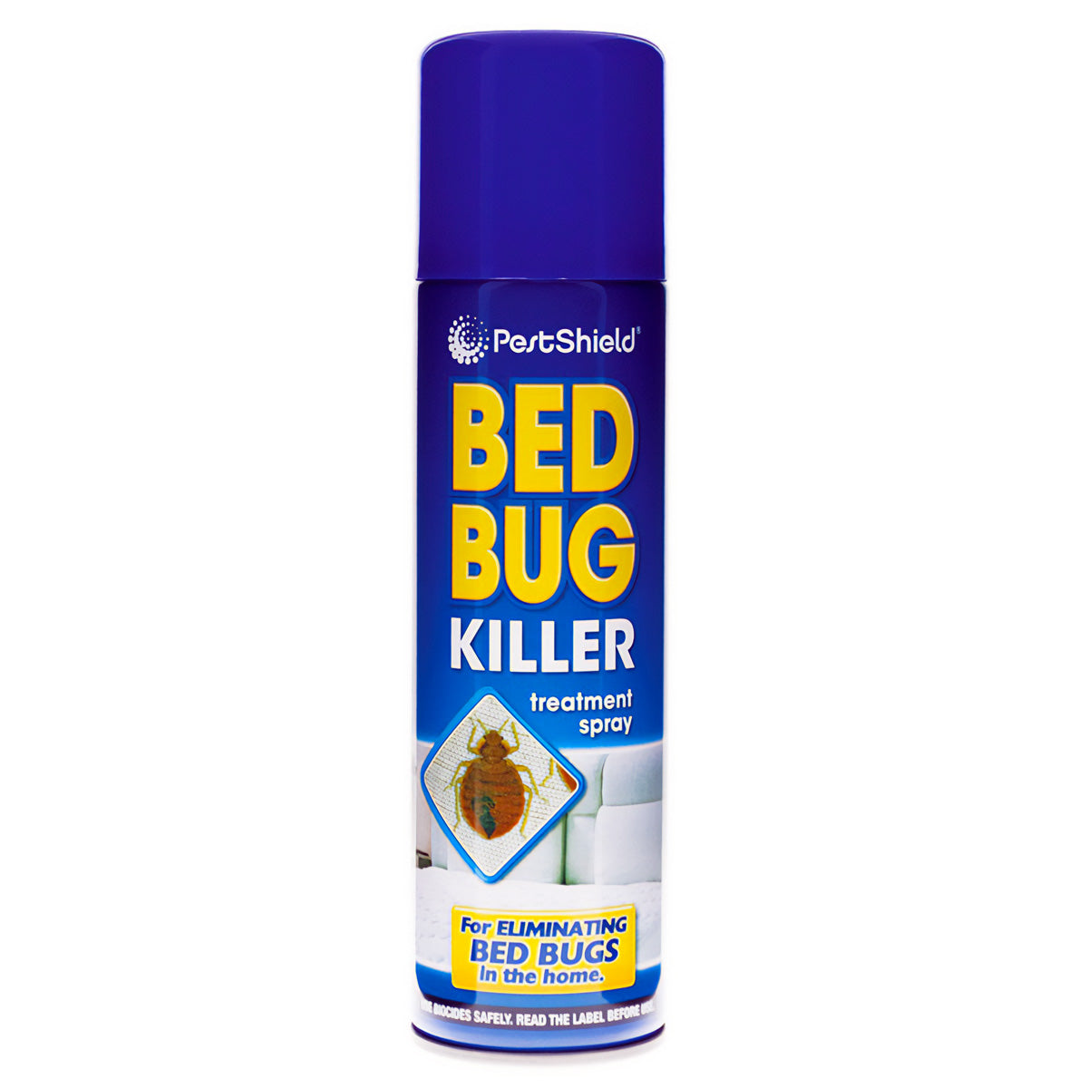A Pestshield - Indoor Bed Bug Killer - 200ml spray on a white background.