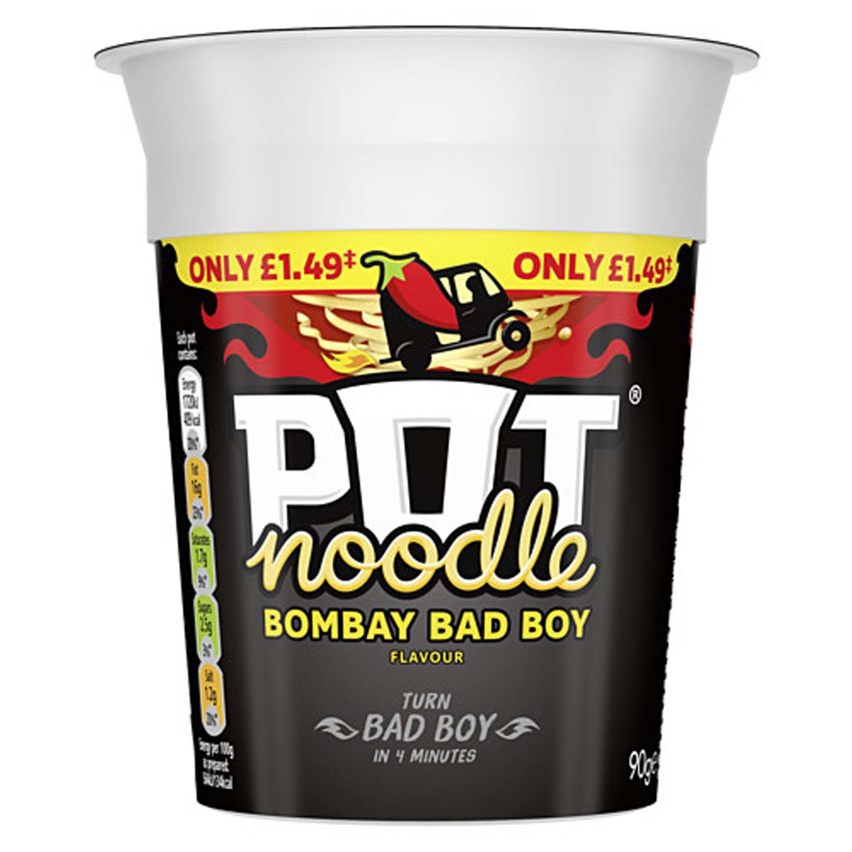 Pot Noodle - Bombay Badboy - 90g