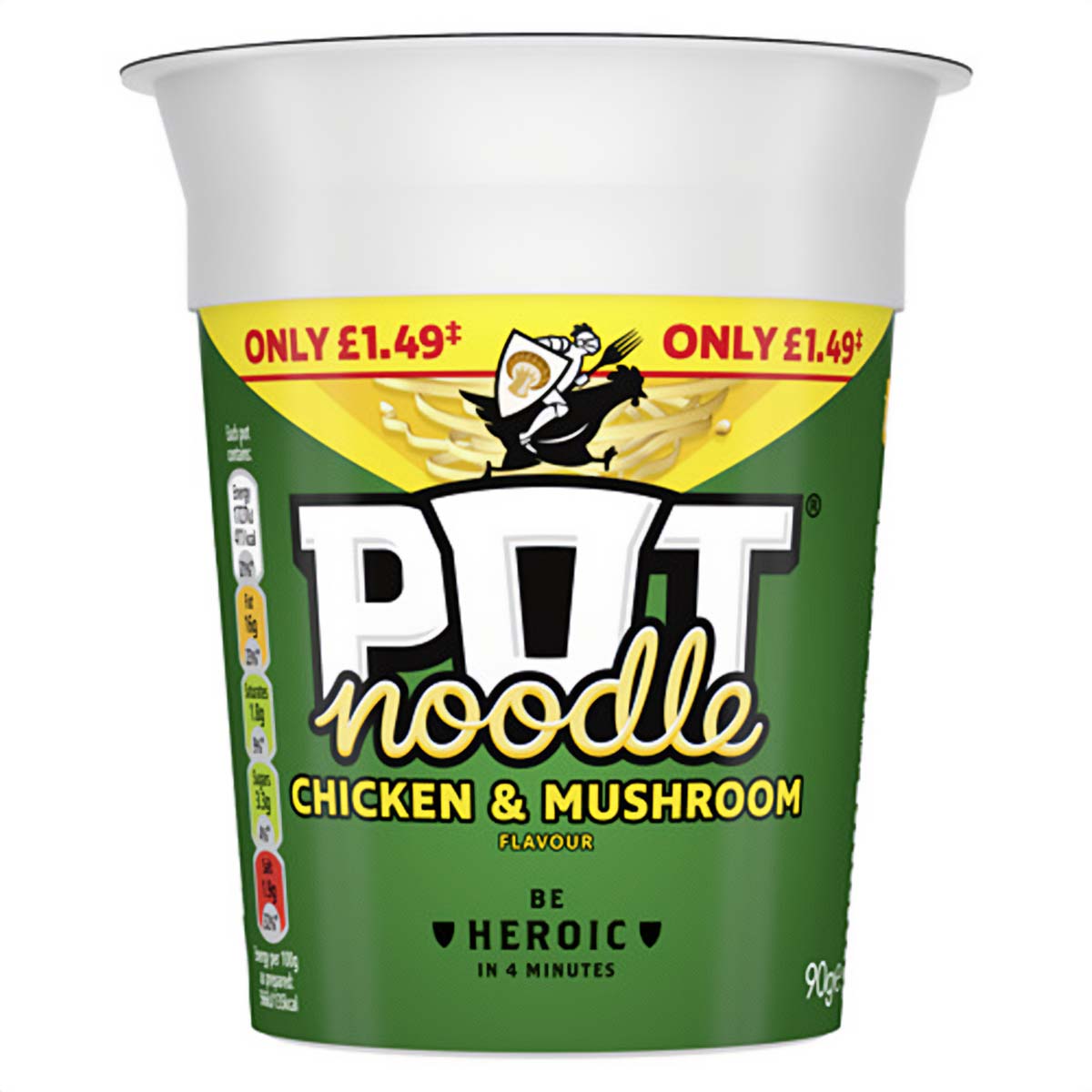 Pot Noodle - Chicken & Mushroom - 90g