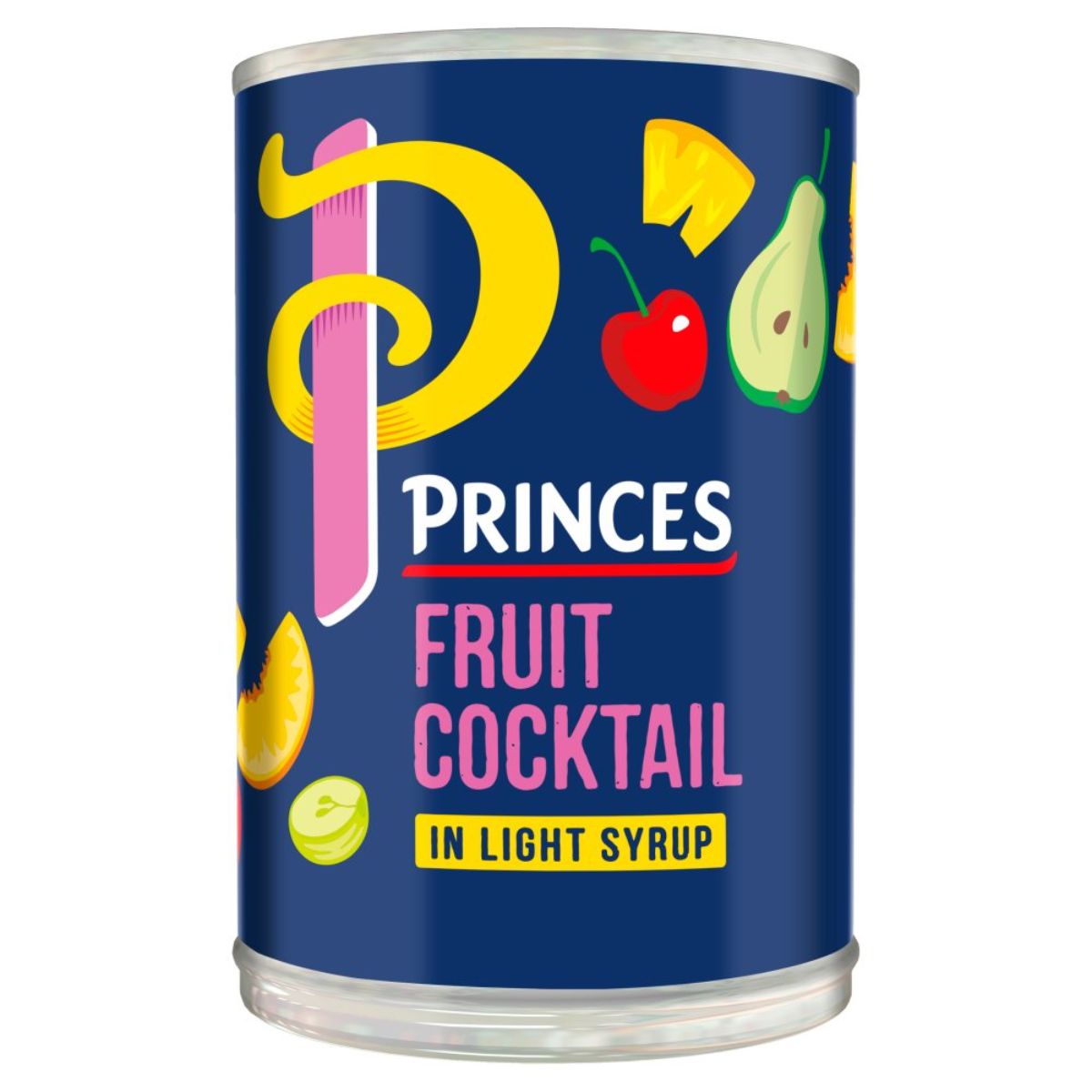 Princes - Fruit Cocktail in Light Syrup - 410g. Princes - Fruit Cocktail in Light Syrup - 410g.