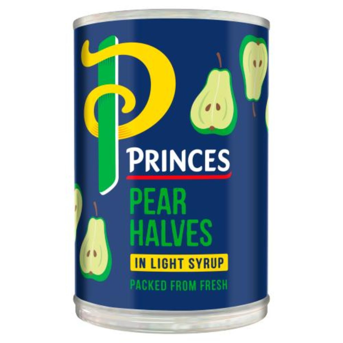Princes - Pear Halves in Light Syrup - 410g. Princes - Pear Halves in Light Syrup - 410g.