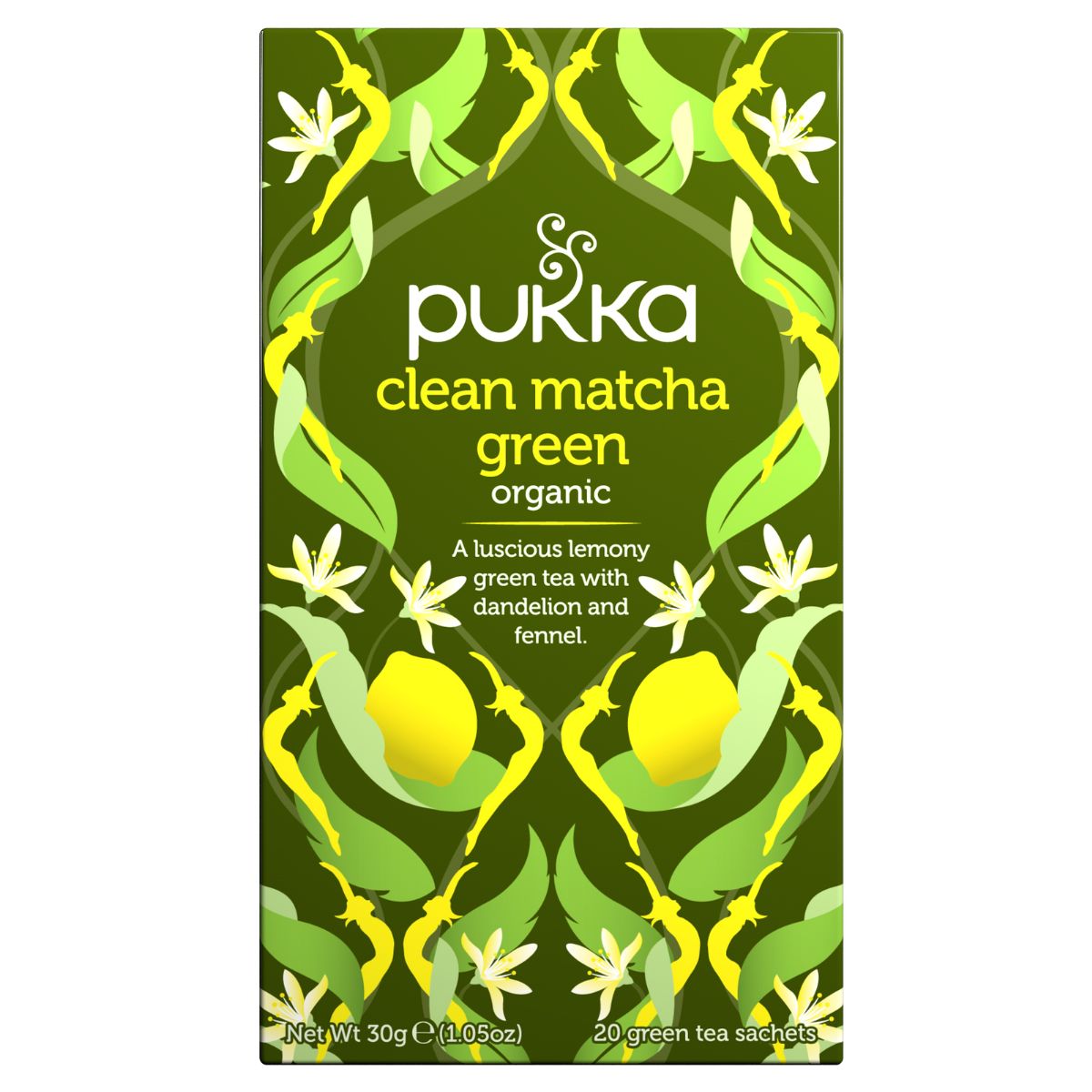 Pukka - Clean Matcha Green - 20 Tea Bags.