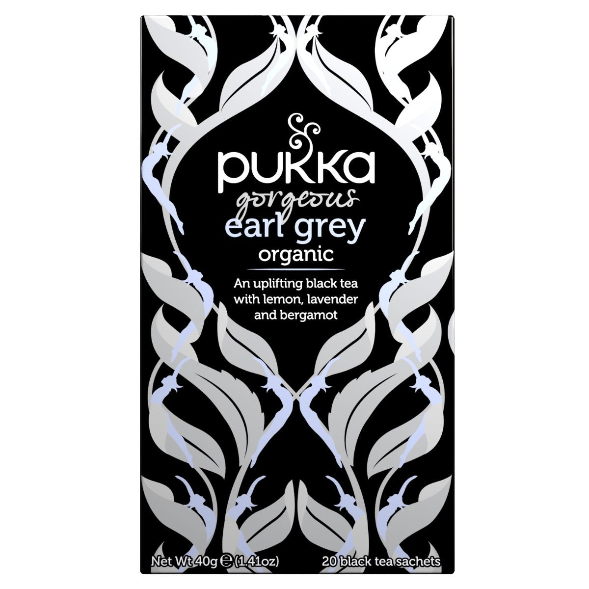 Pukka Gorgeous Earl Grey tea.
