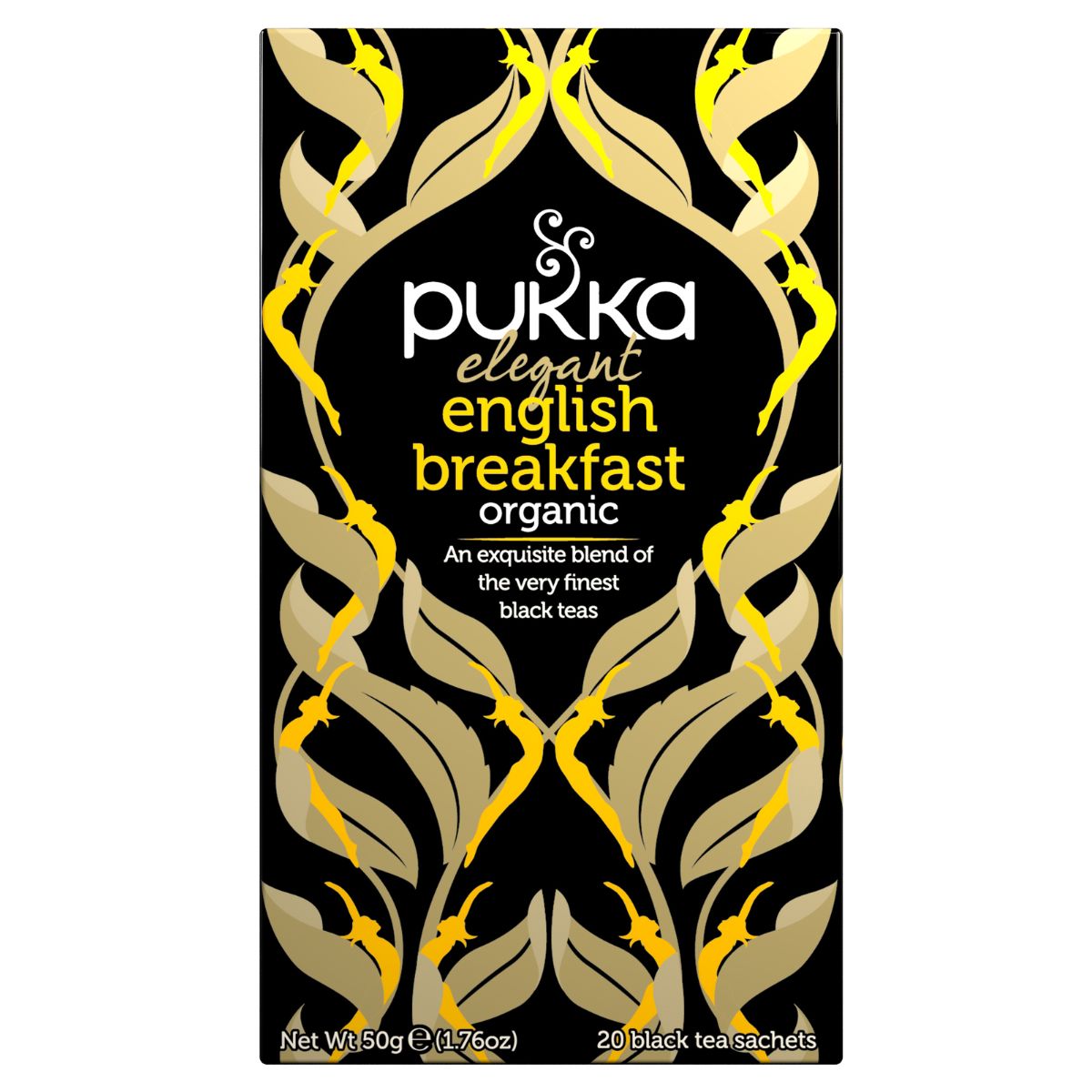 Pukka - Herbs Elegant English Breakfast Tea - 20 Tea Bags organic bar. Pukka - Herbs Elegant English Breakfast Tea - 20 Tea Bags organic bar.