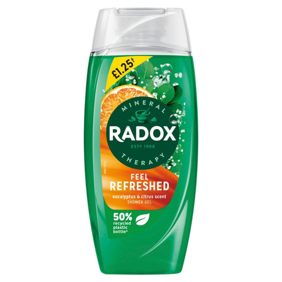 Radox - Mineral Therapy Body Wash Feel Refreshed - 225ml refreshing shower gel